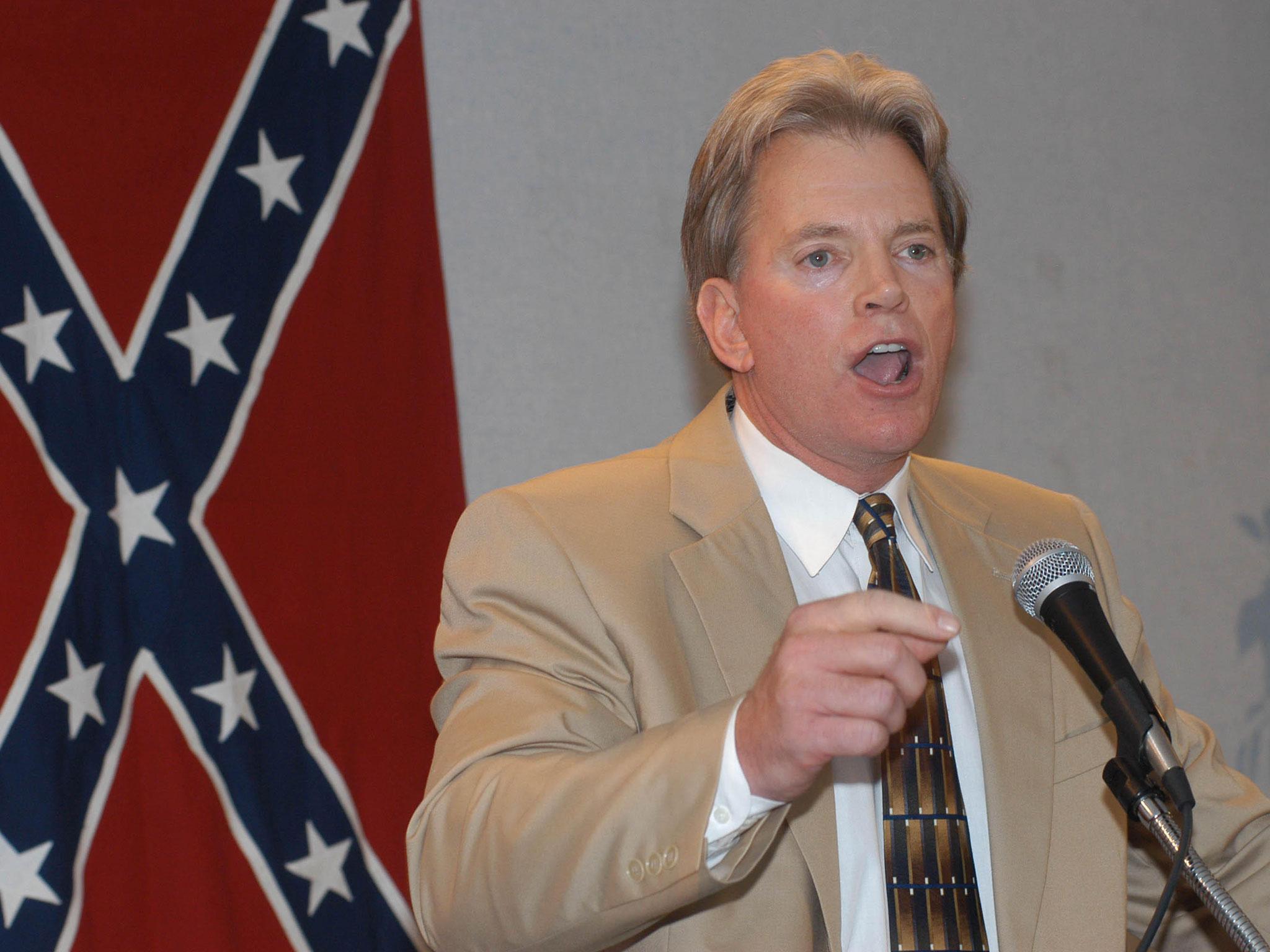 David Duke has said not voting against Donald Trump is akin to ‘treason’ AP