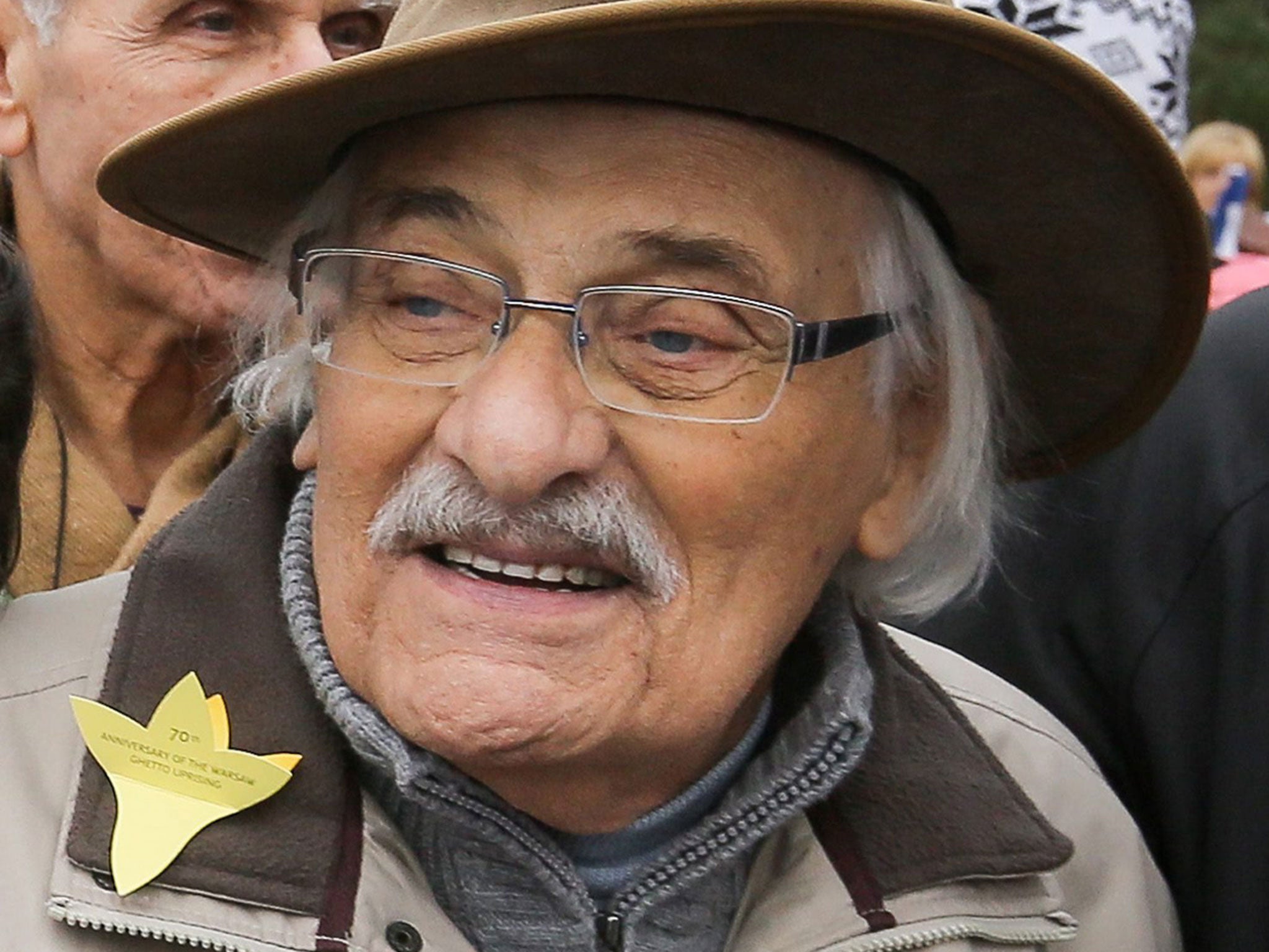 Willenberg visits the Museum of Struggle and Martyrdom in Treblinka in 2013