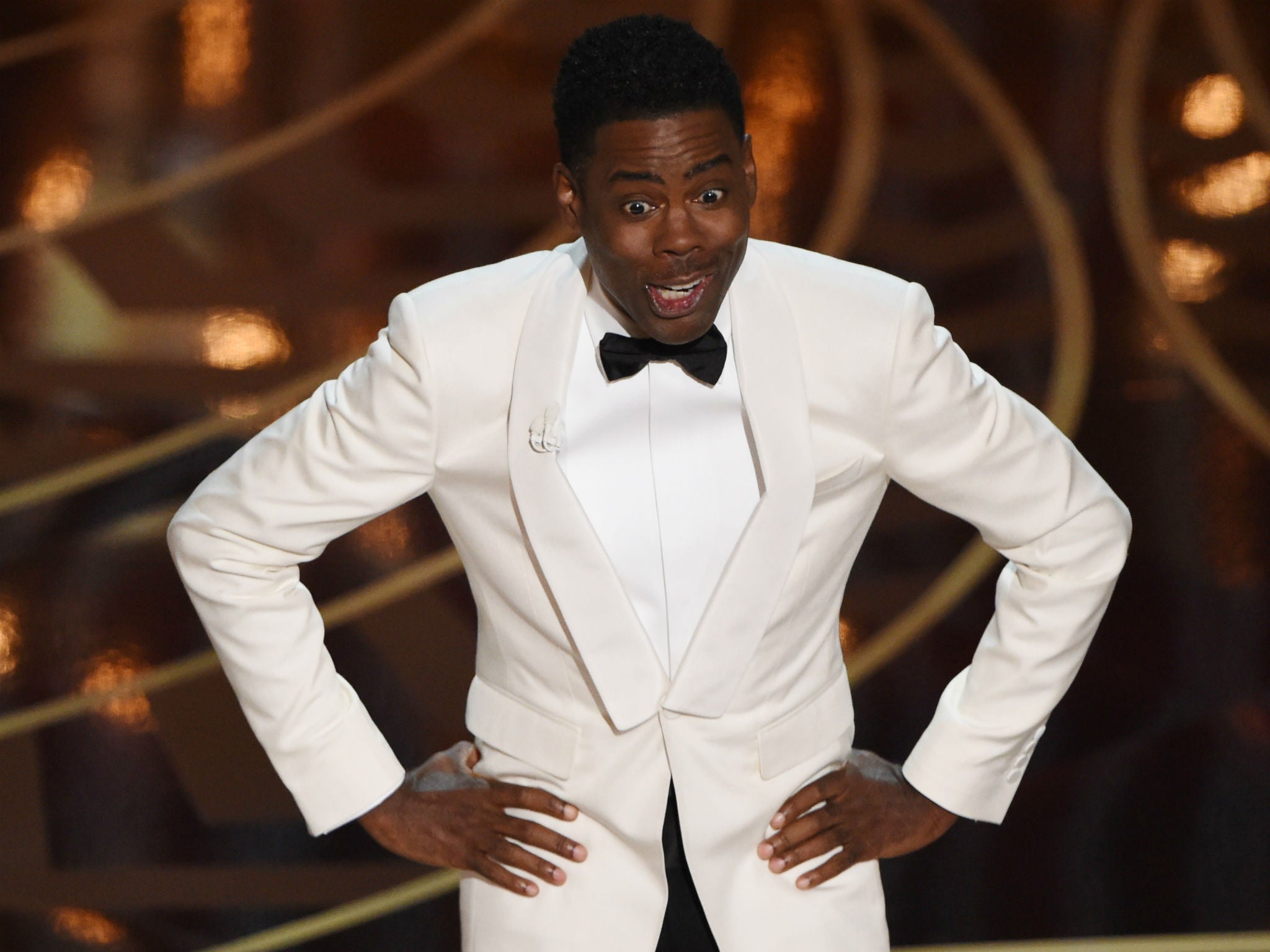 Chris Rock gave a no holds barred performance as Oscars host