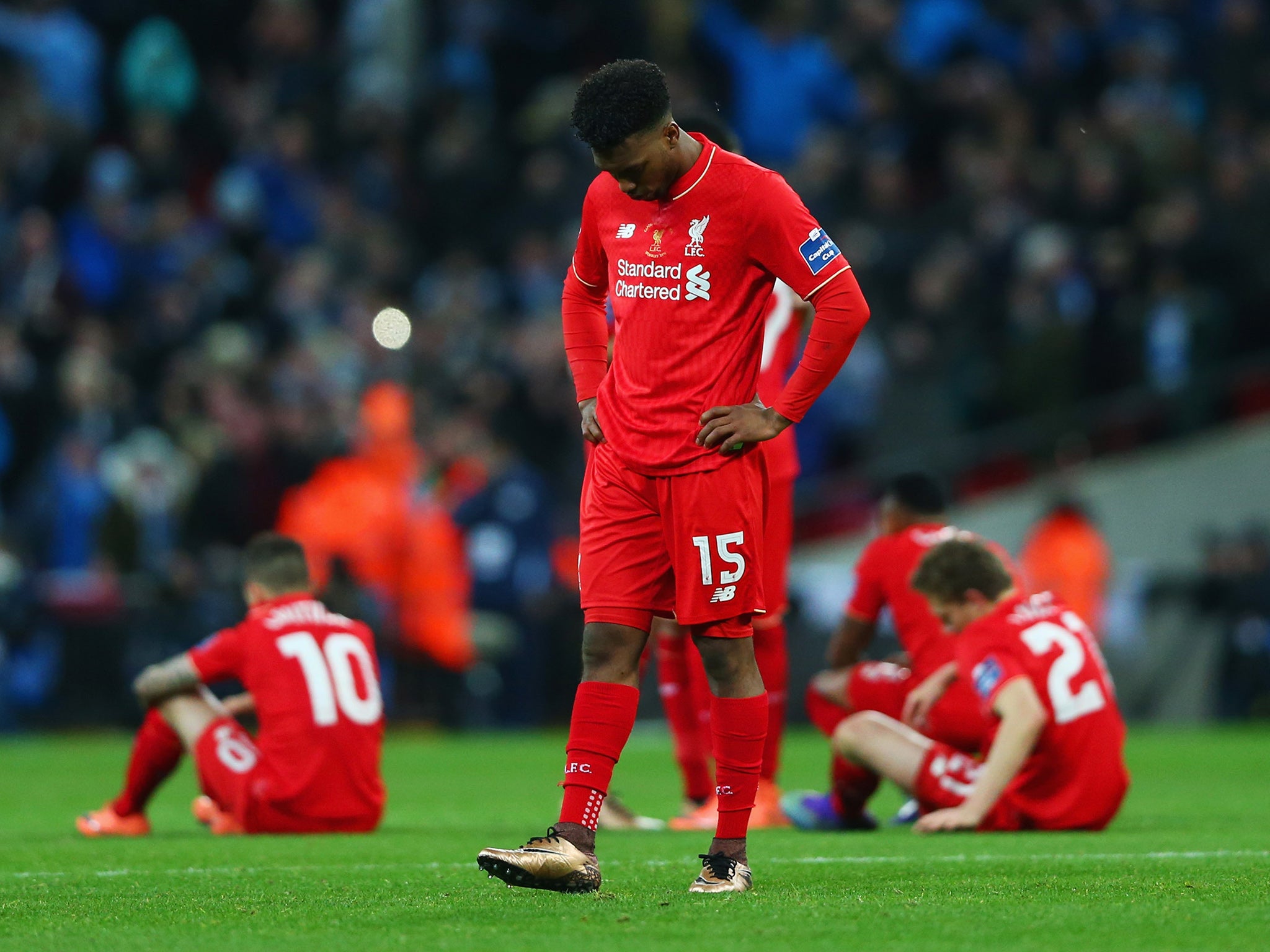 Liverpool striker Daniel Sturridge