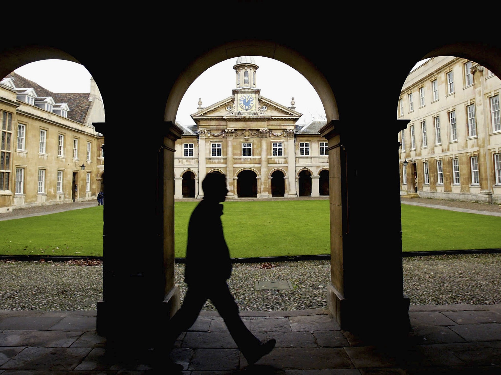 The Junior Parlour Committee at Pembroke College - part of the University of Cambridge, pictured - sparked debate after emailing students about the cancellation