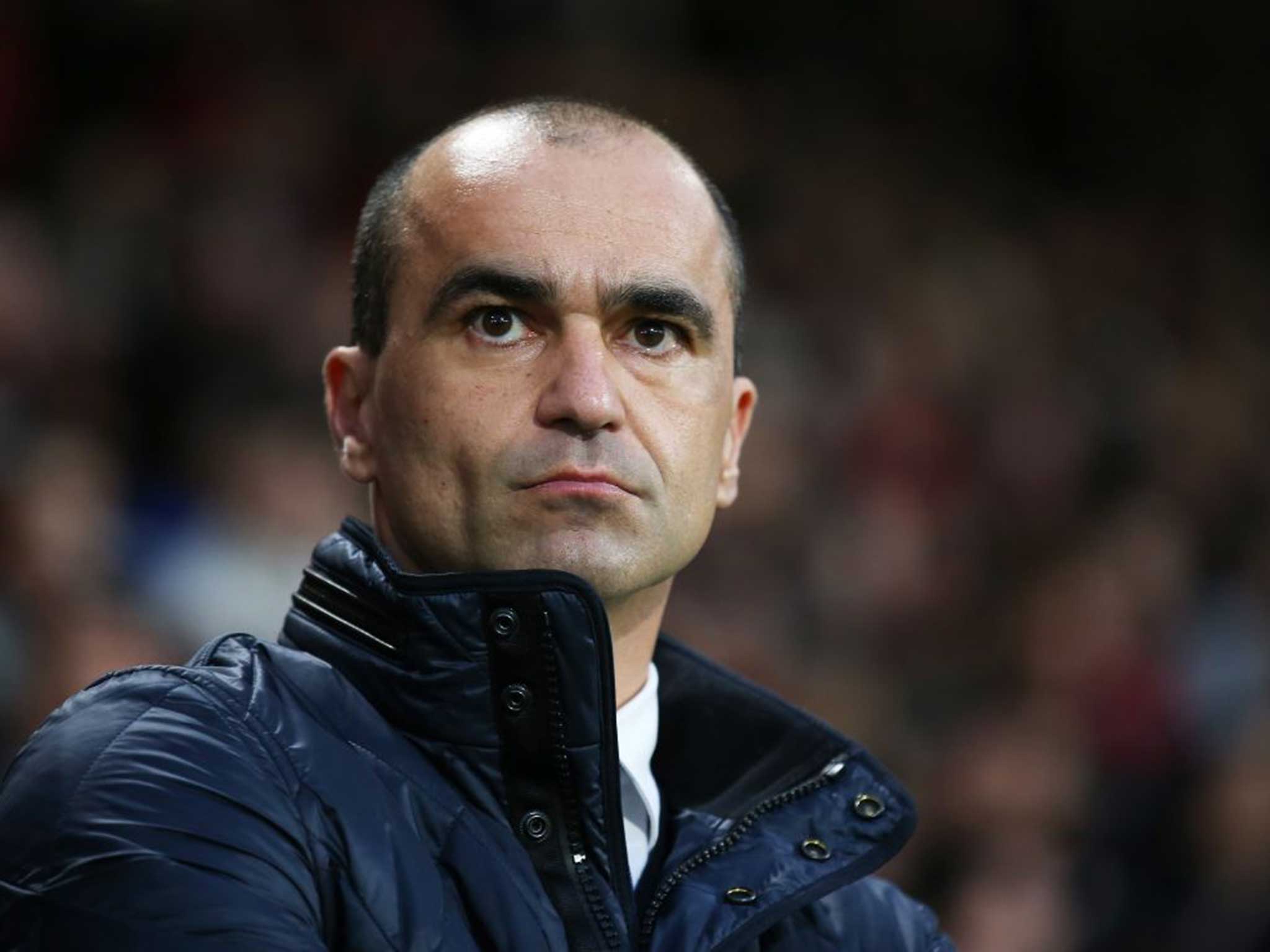 Everton manager Roberto Martinez