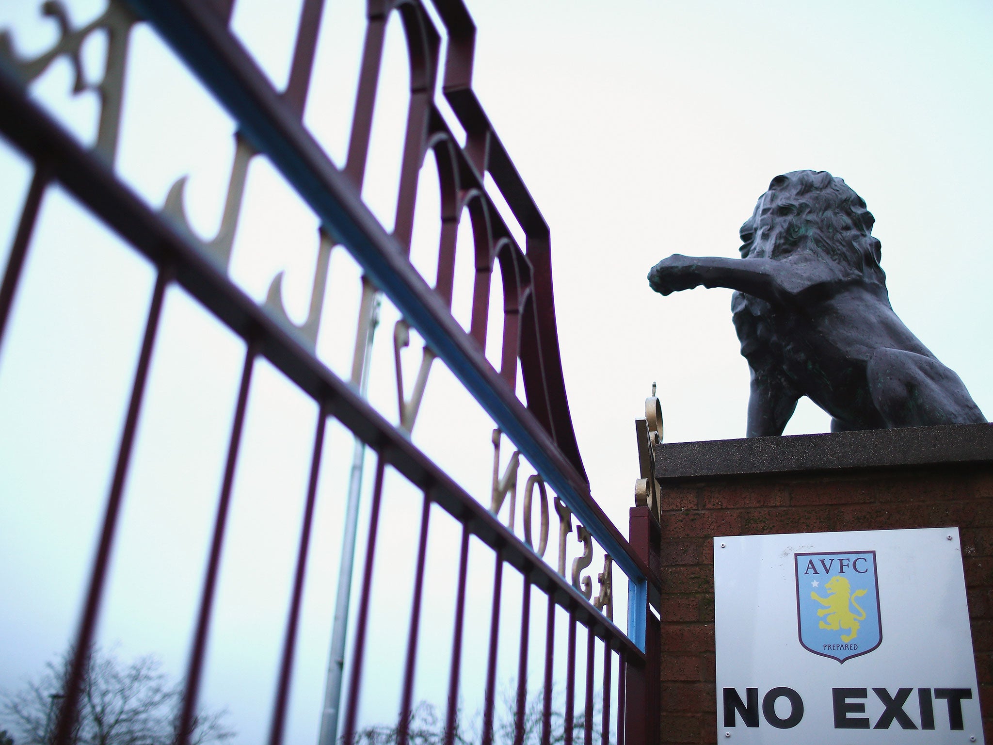 A view of Villa Park