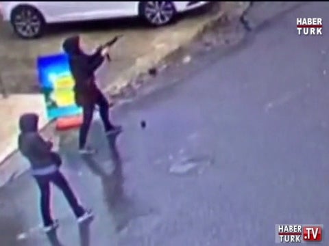 FILE: Turkish police in Istanbul after a bombing incident in January 2016