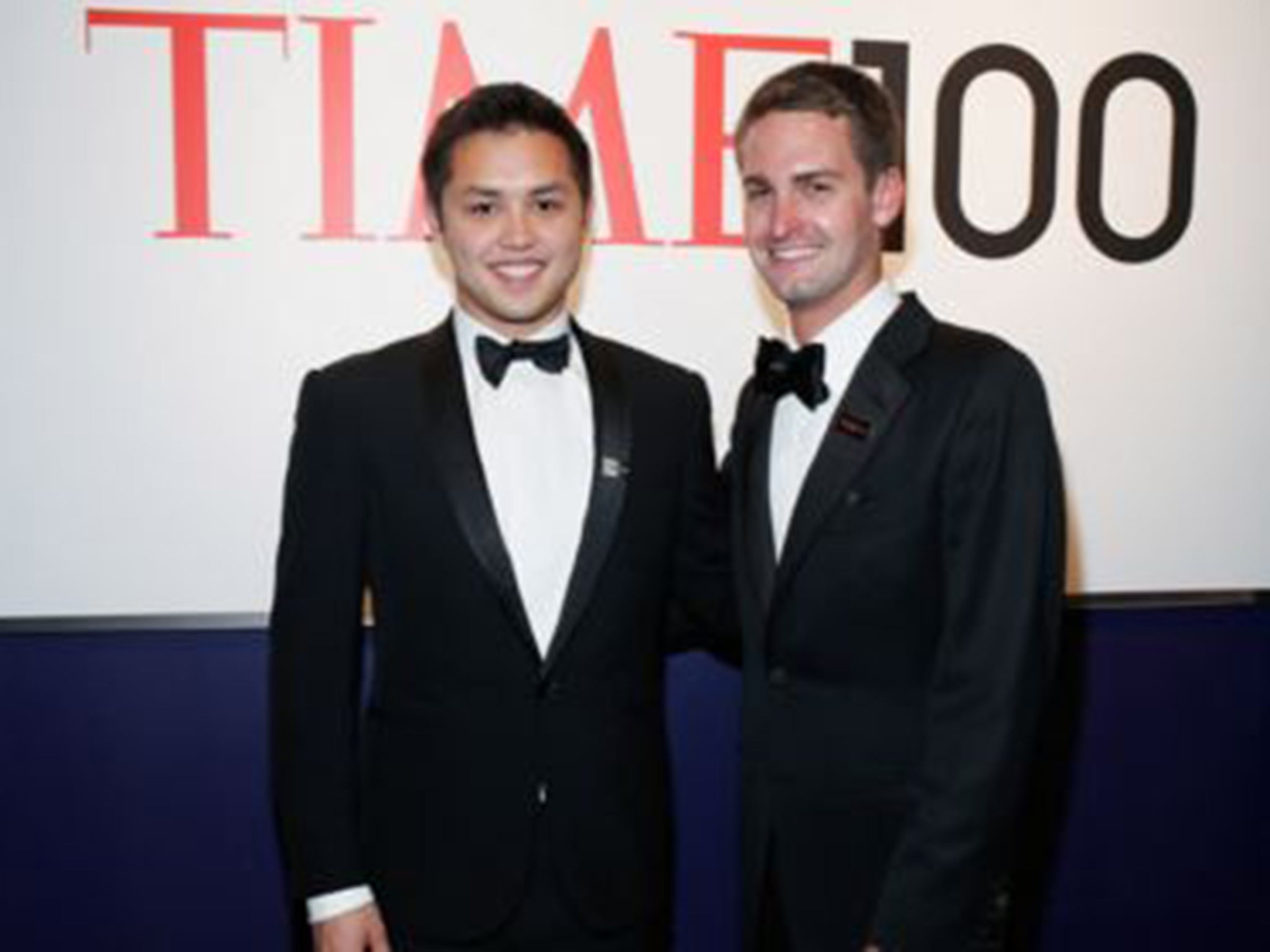 Bobby Murphy, left, and Evan Spiegel.