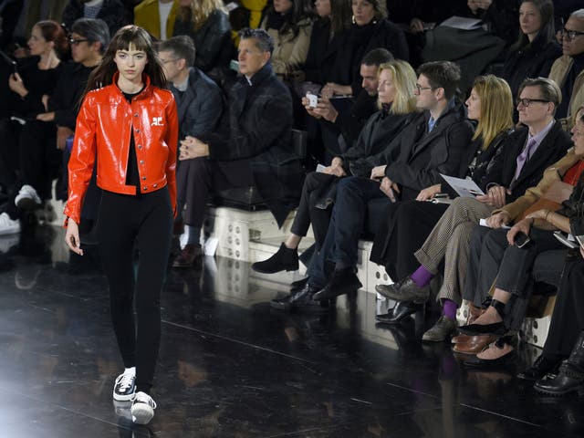So-so sci-fi: a look from the ‘ready to live’ autumn/winter 2016 collection by Courrèges