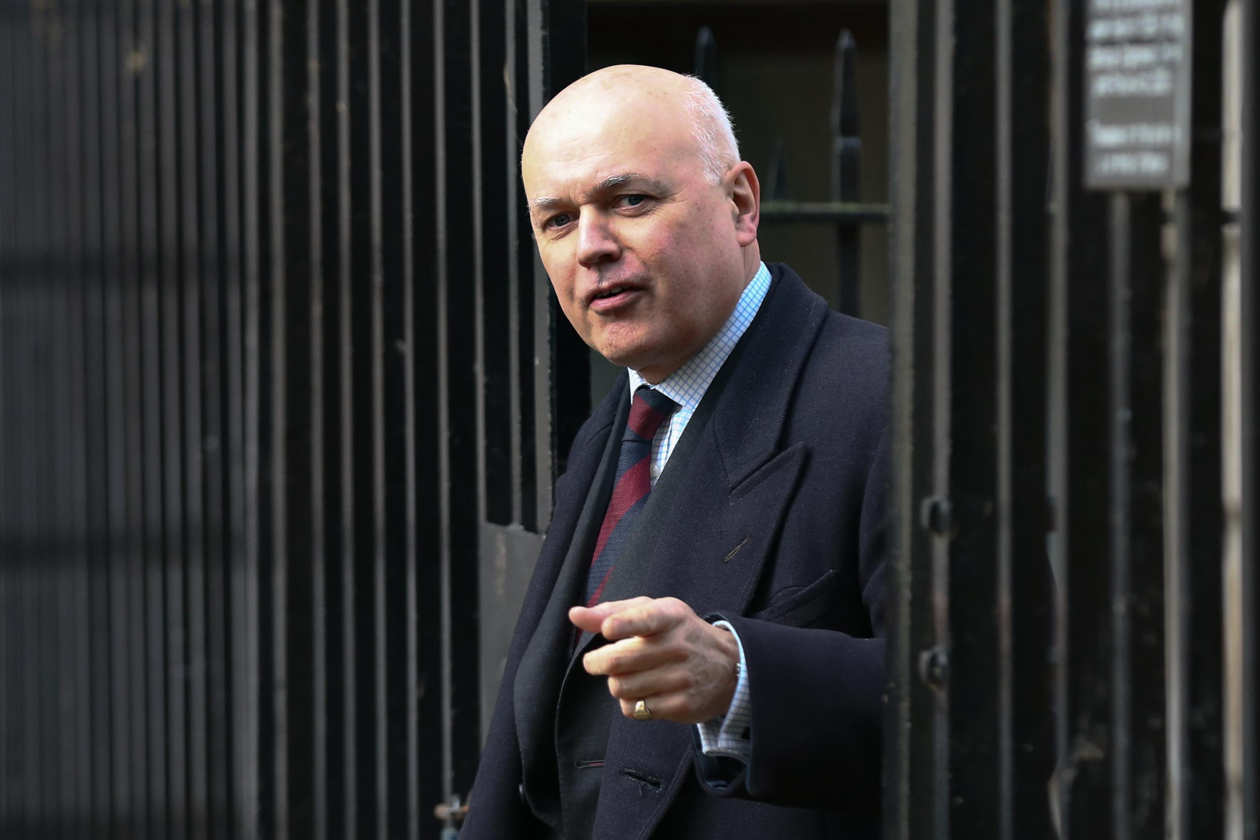 Work and Pensions Secretary Iain Duncan Smith is backing the cuts