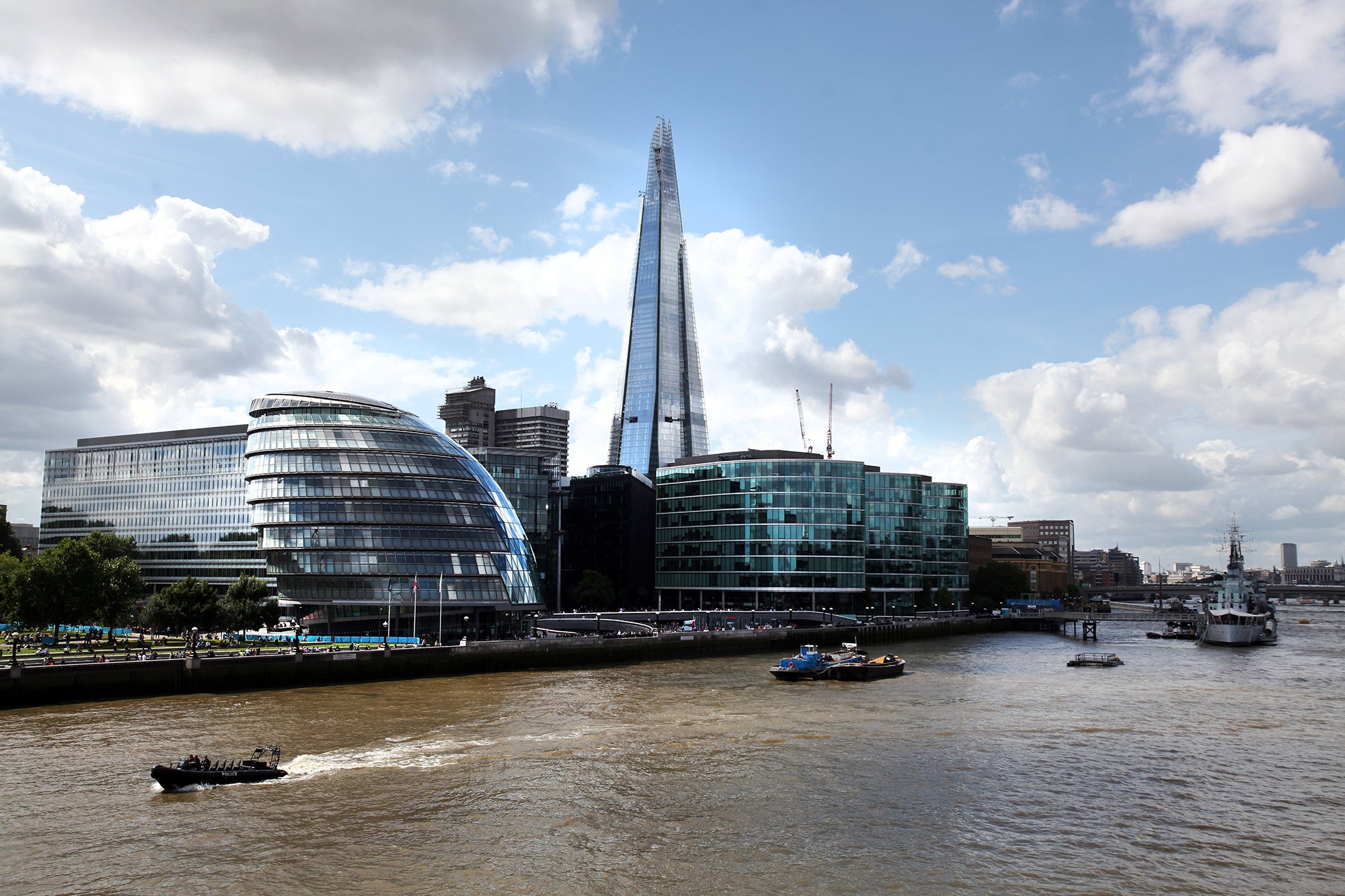 London, Thames, the Shard