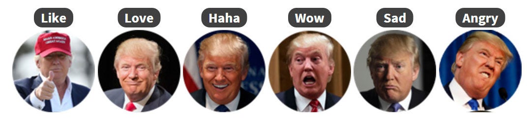 The full range of Trump reactions