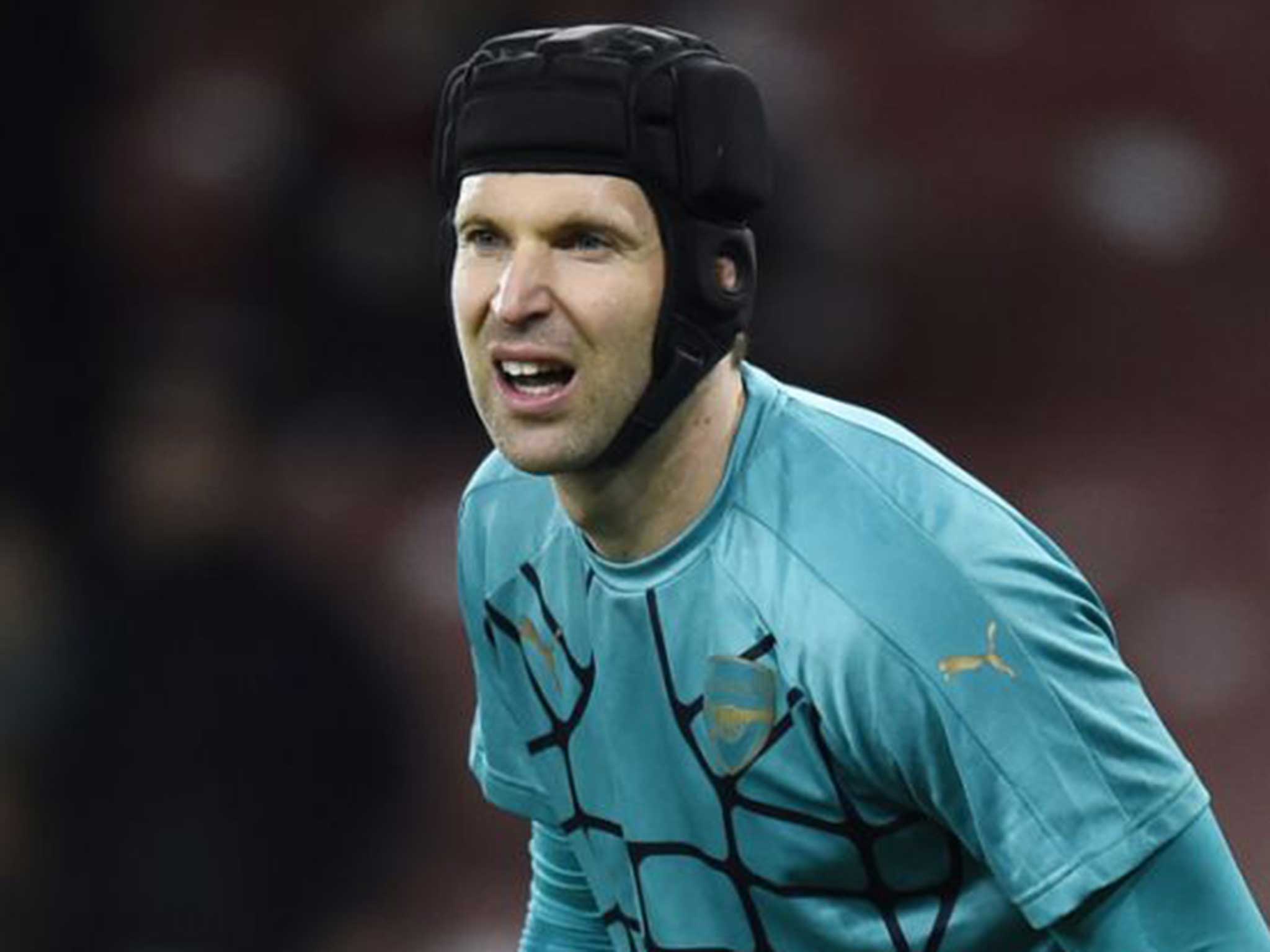 Arsenal goalkeeper Petr Cech