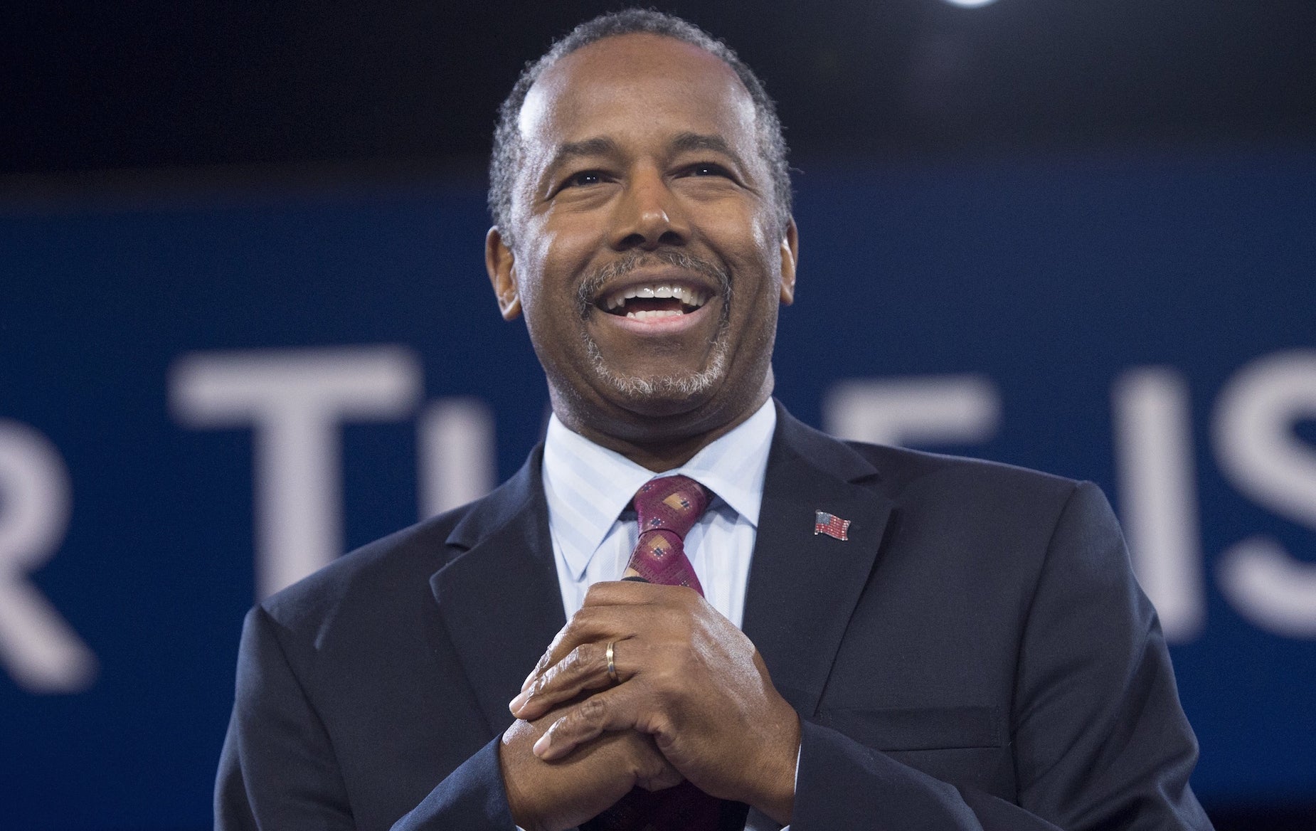 Ben Carson speaks during CPAC 2016.