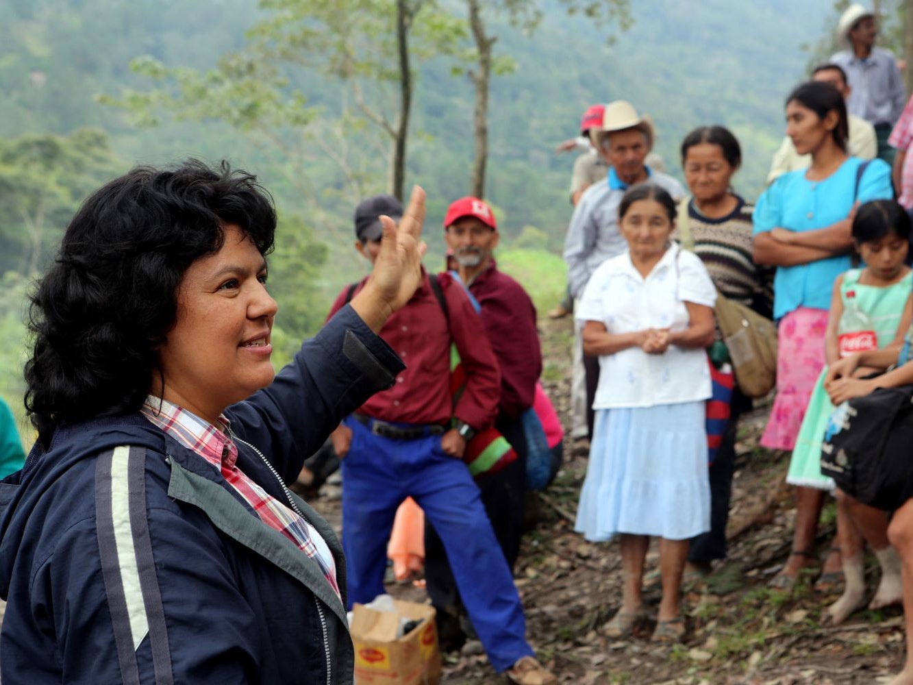 She won the 2015 Goldman Environmental Prize for her role in fighting the dam project.