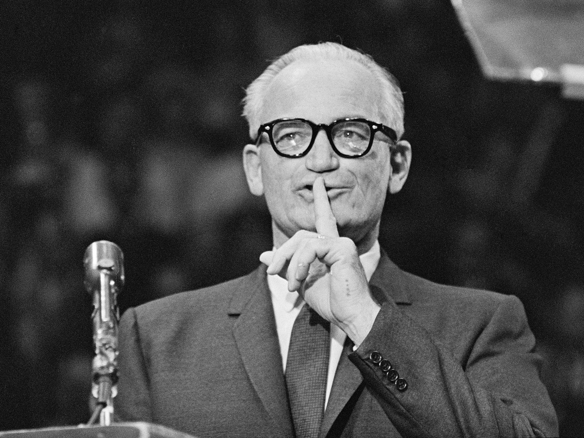 Barry Goldwater, Arizona’s longtime Republican senator, is considered the father of modern-day conservatism, but also supported abortion rights