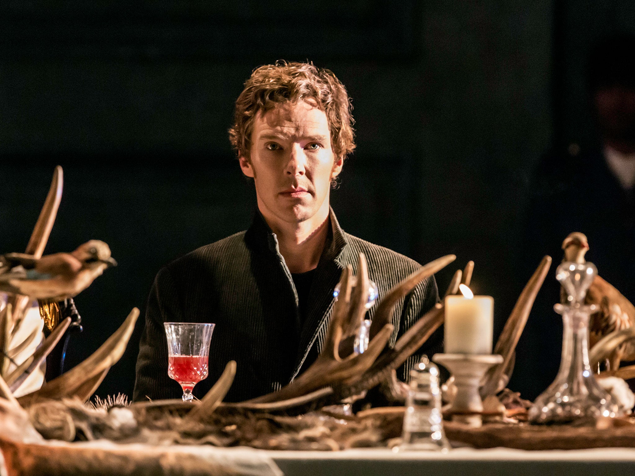 Benedict Cumberbatch as Hamlet in the 2015 sell-out production at the Barbican Theatre