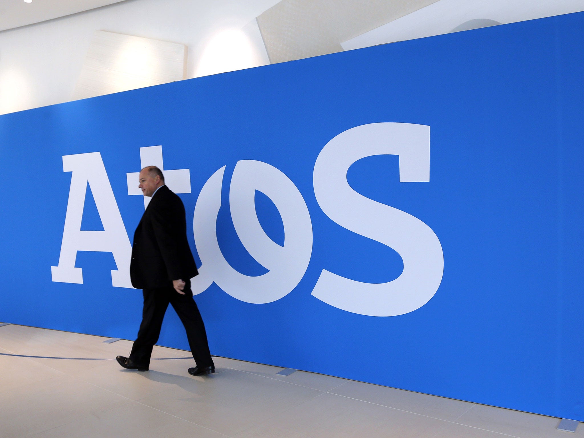 Atos are facing a government review of all of its major Whitehall contracts