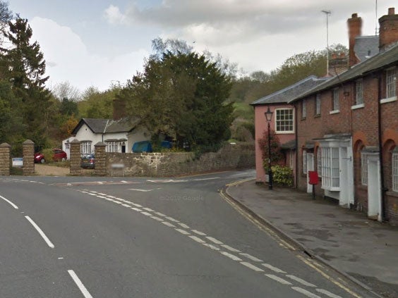 View of Vicarage Hill, Westerham, Kent