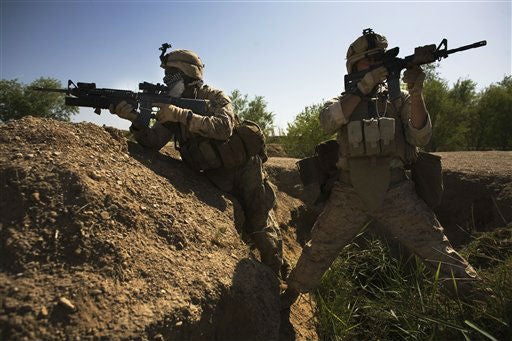 The M-4 carbine has become the standard issue weapon for US forces