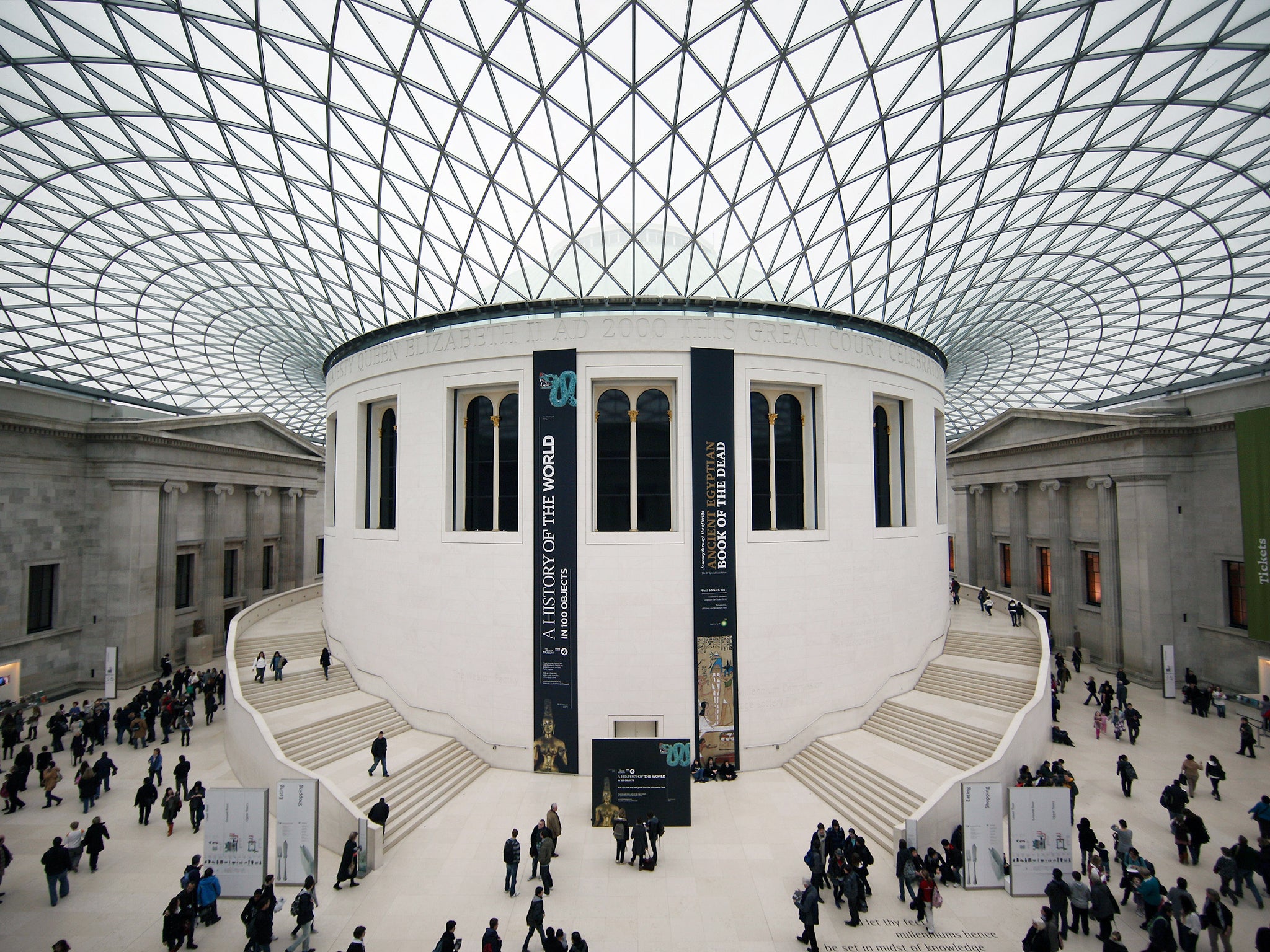 The statues are held in the British Museum in London