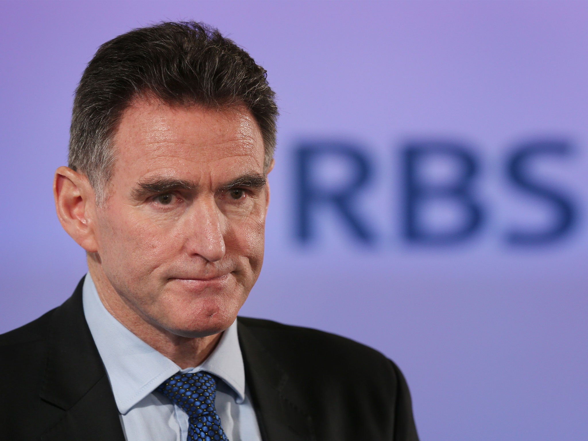 Outgoing RBS boss Ross McEwan