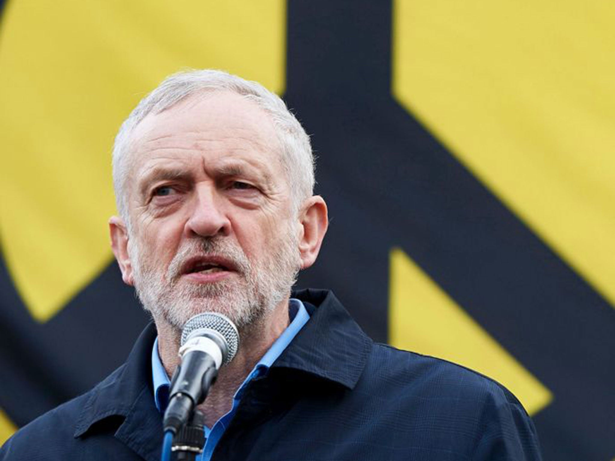 Jeremy Corbyn angered some in his party by speaking against Trident at a CND rally in Trafalgar Square last week