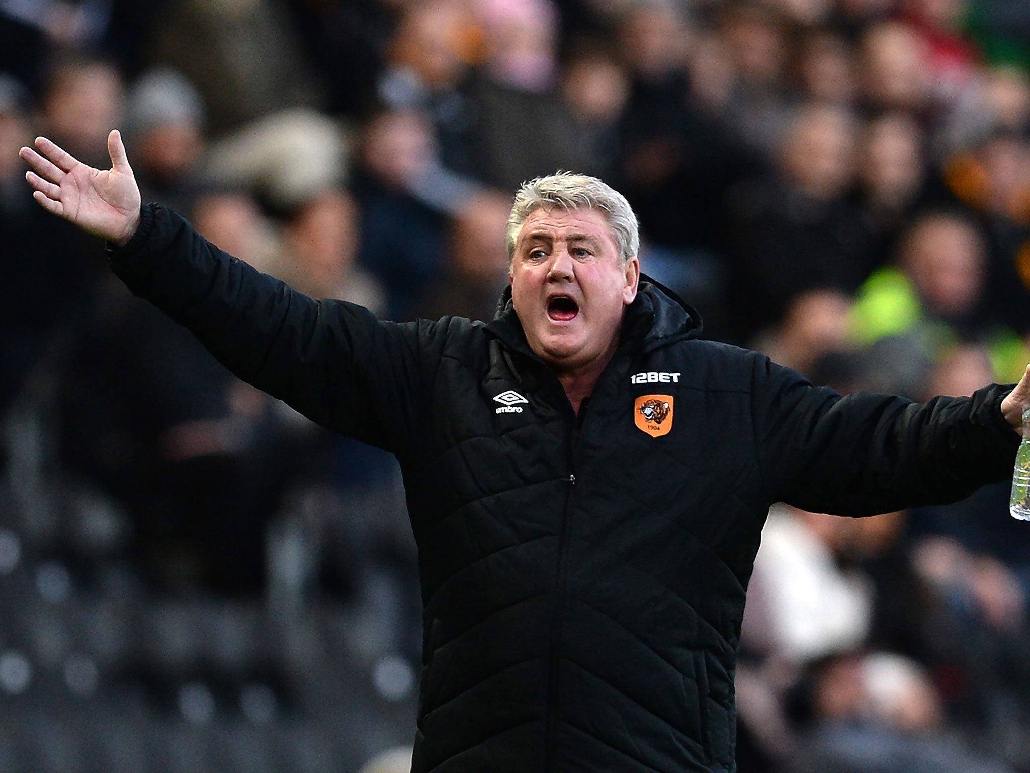 Steve Bruce's Hull lost 3-2 to Arsenal in the 2014 FA Cup final