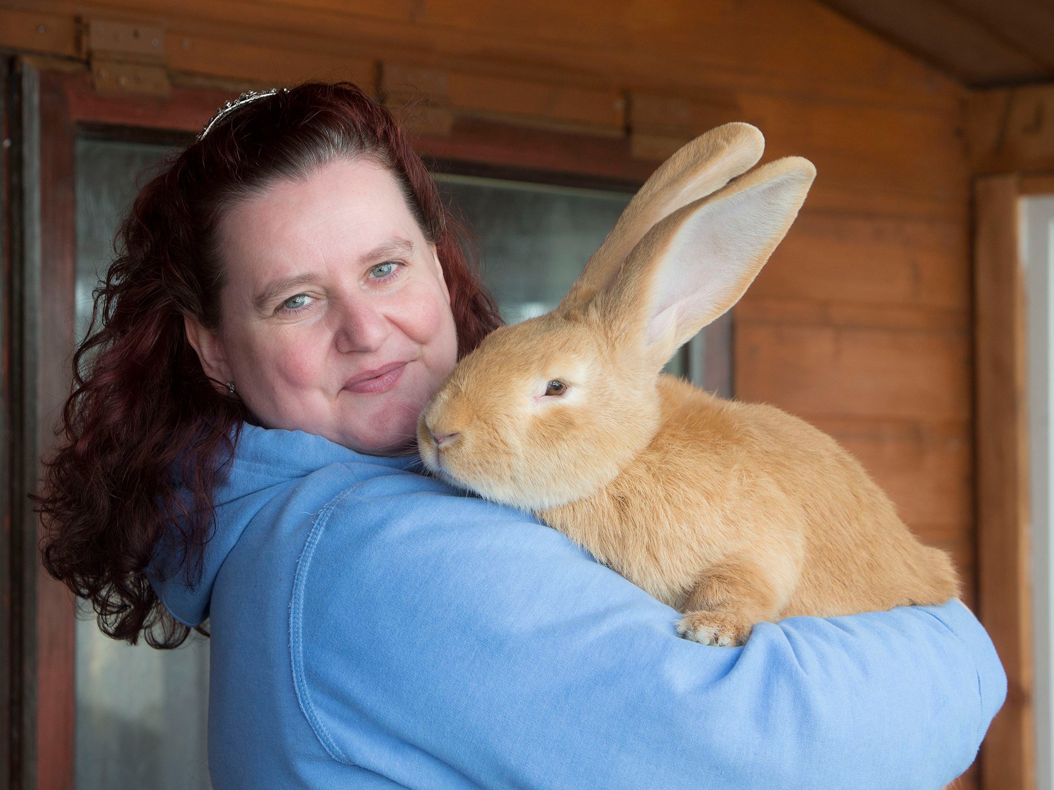 &#13;
Jennifer Hislop has homed Atlas in her summer house&#13;