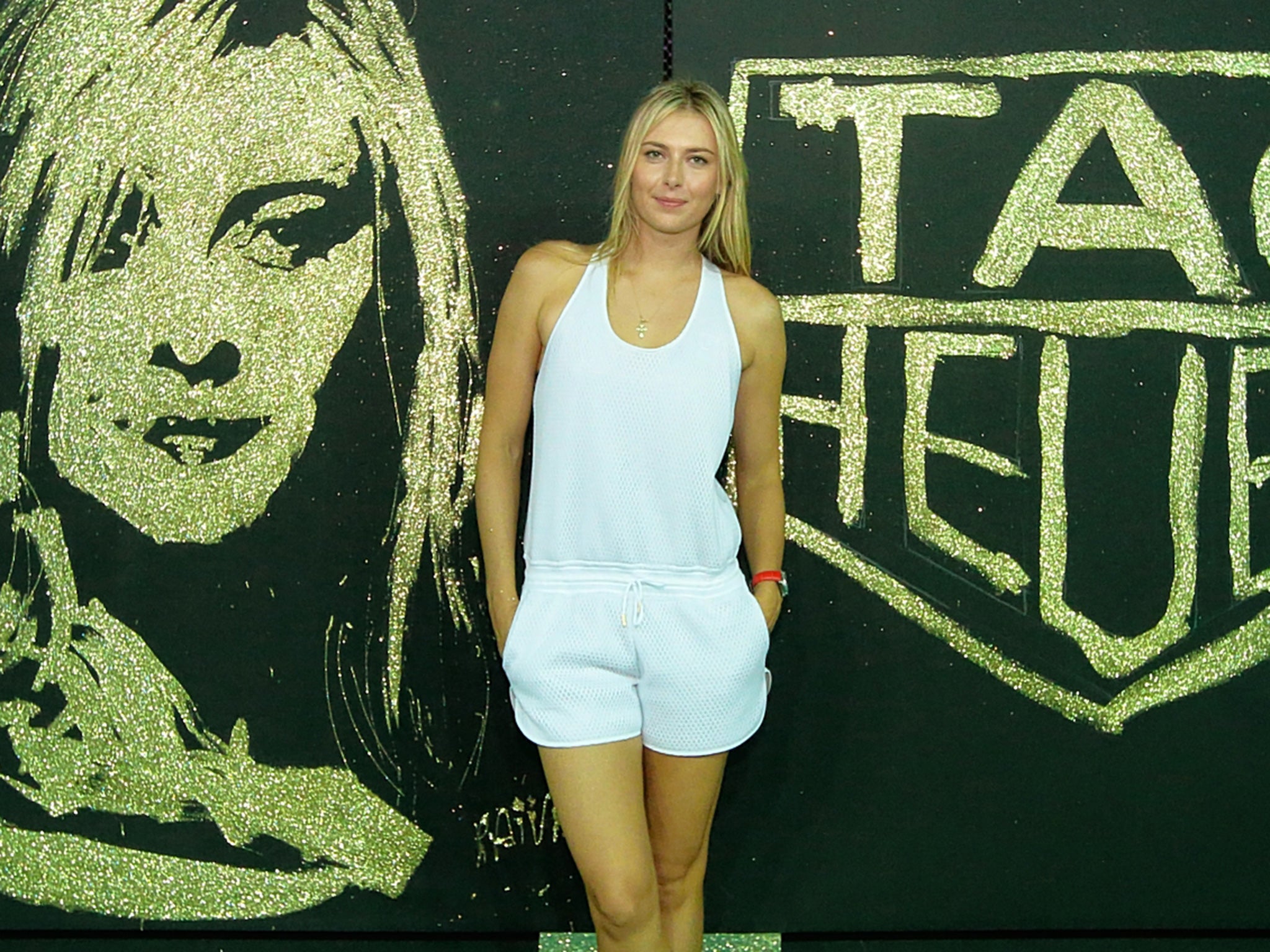 Maria Sharapova said it was one of the happiest days of her life