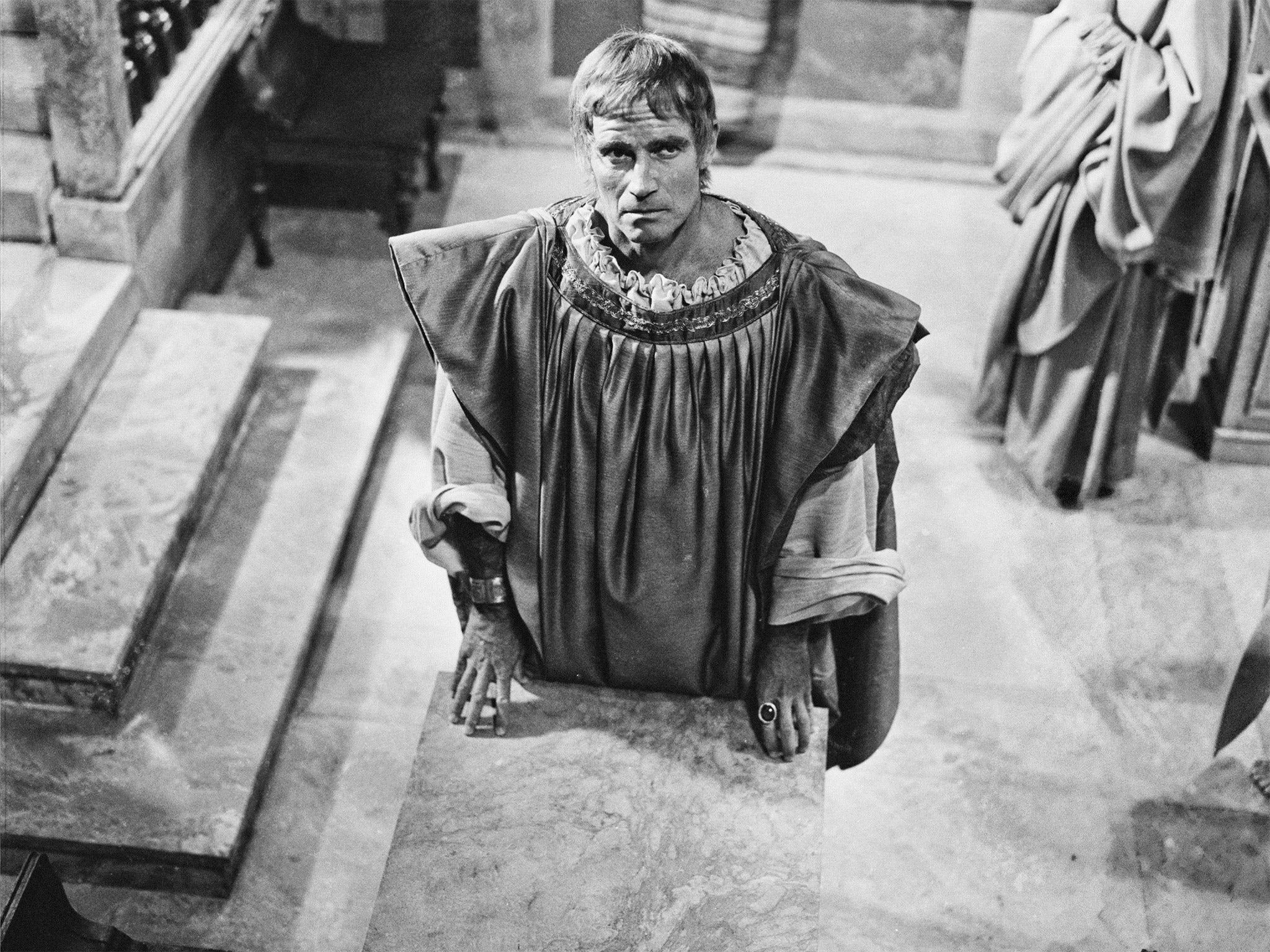 Charlton Heston as Mark Antony in the 1970 film (Getty)