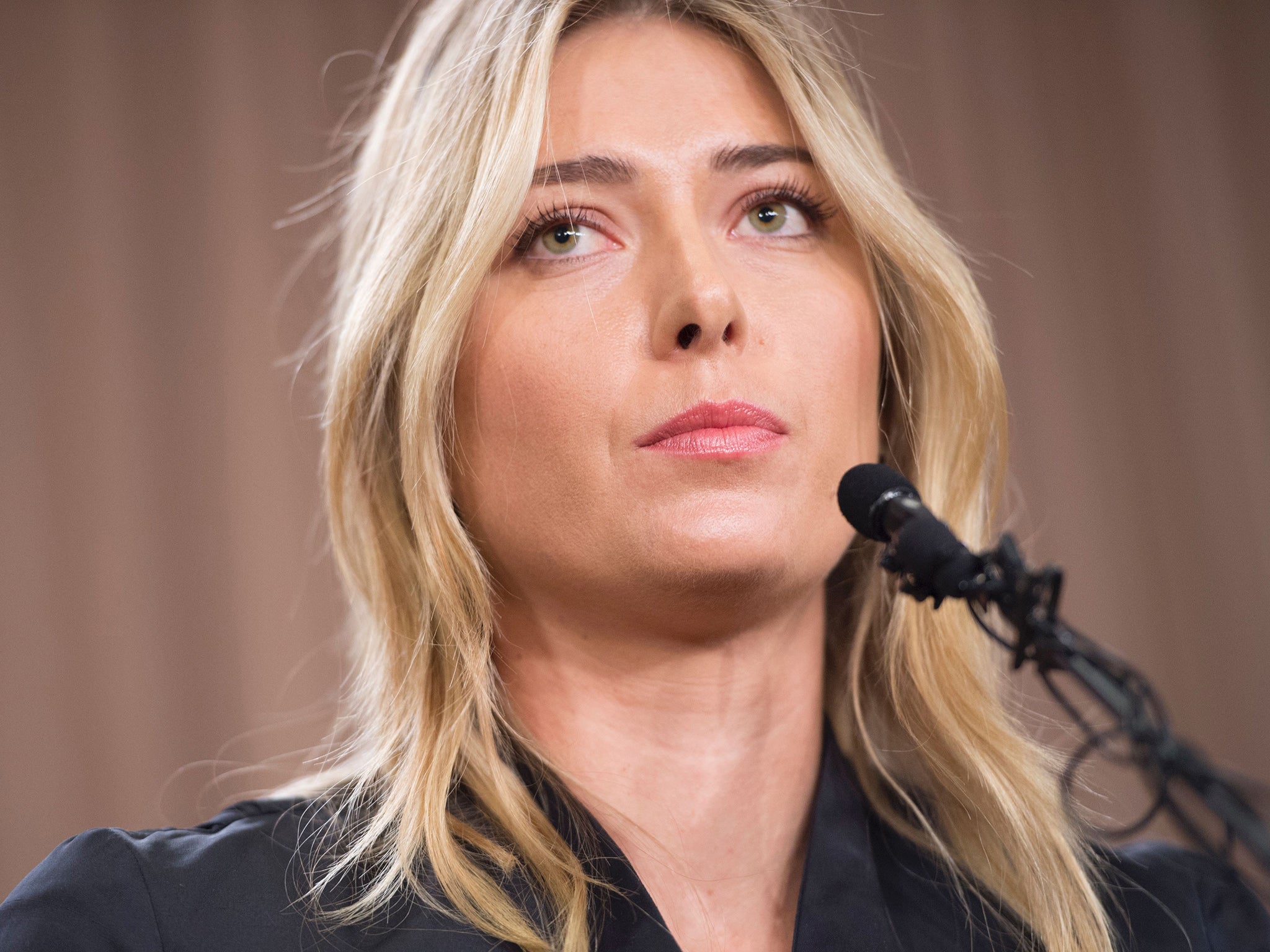 Sharapova revealed in January 2016 that she had failed a drugs test