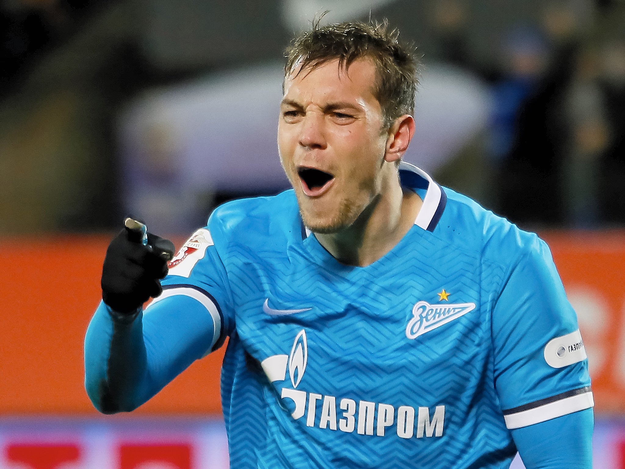 Zenit striker Artem Dzyuba