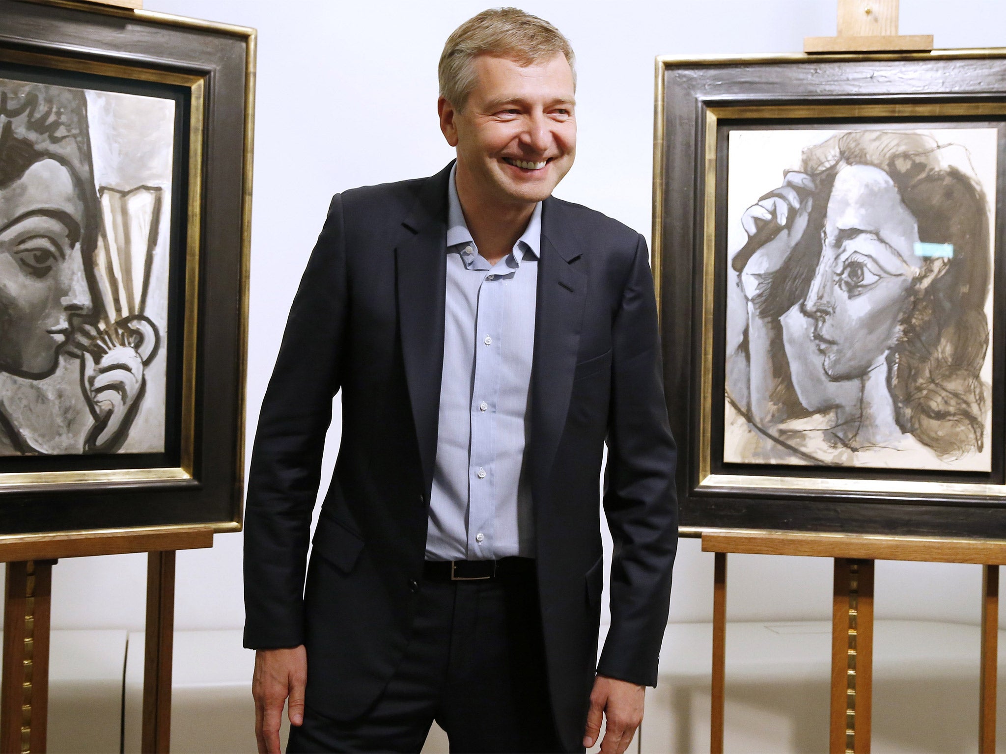 Dmitry Rybolovlev, pictured, said he had spent more than $2bn on 40 works bought through Yves Bouvier