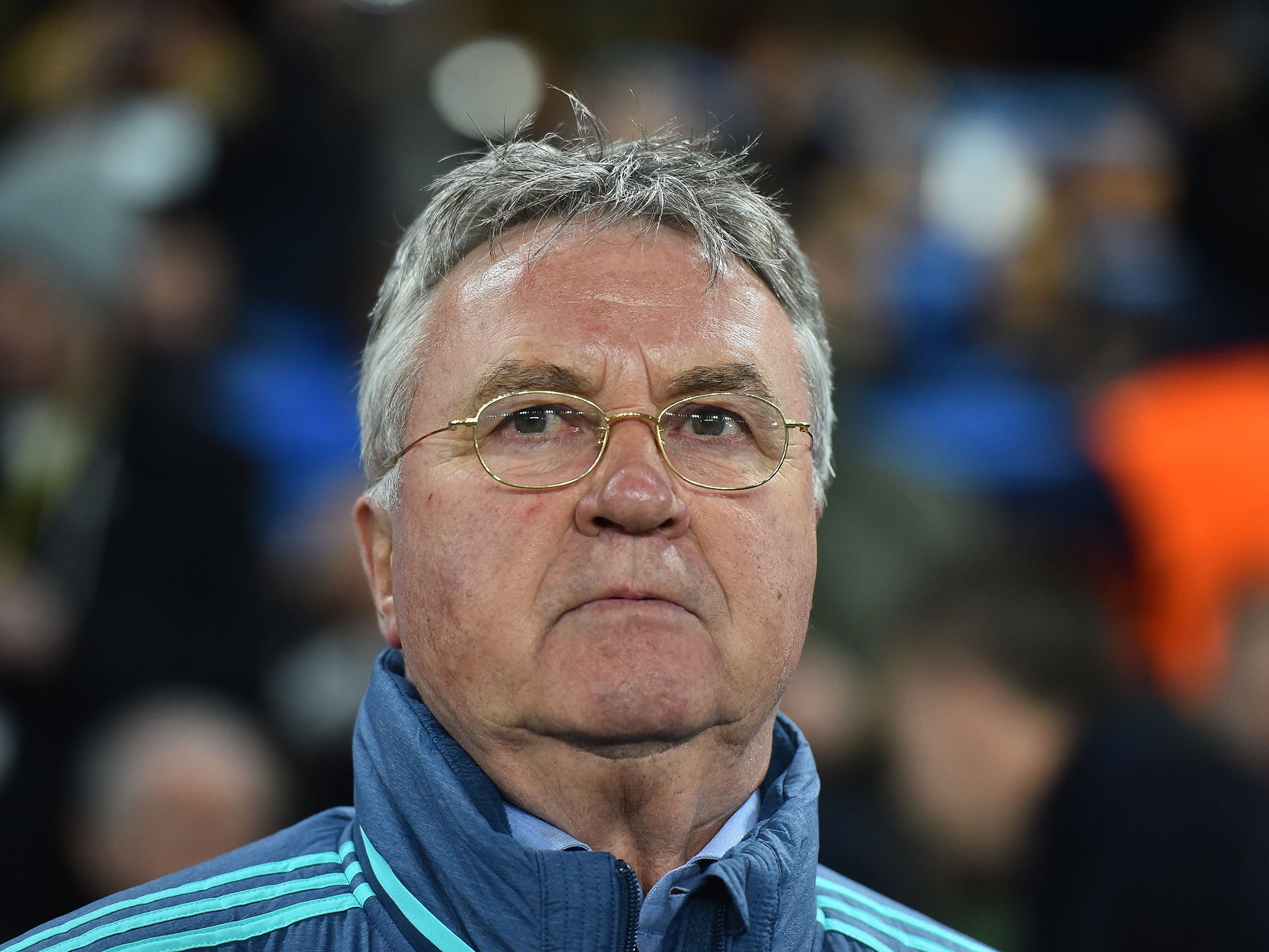 Chelsea interim manager Guus Hiddink