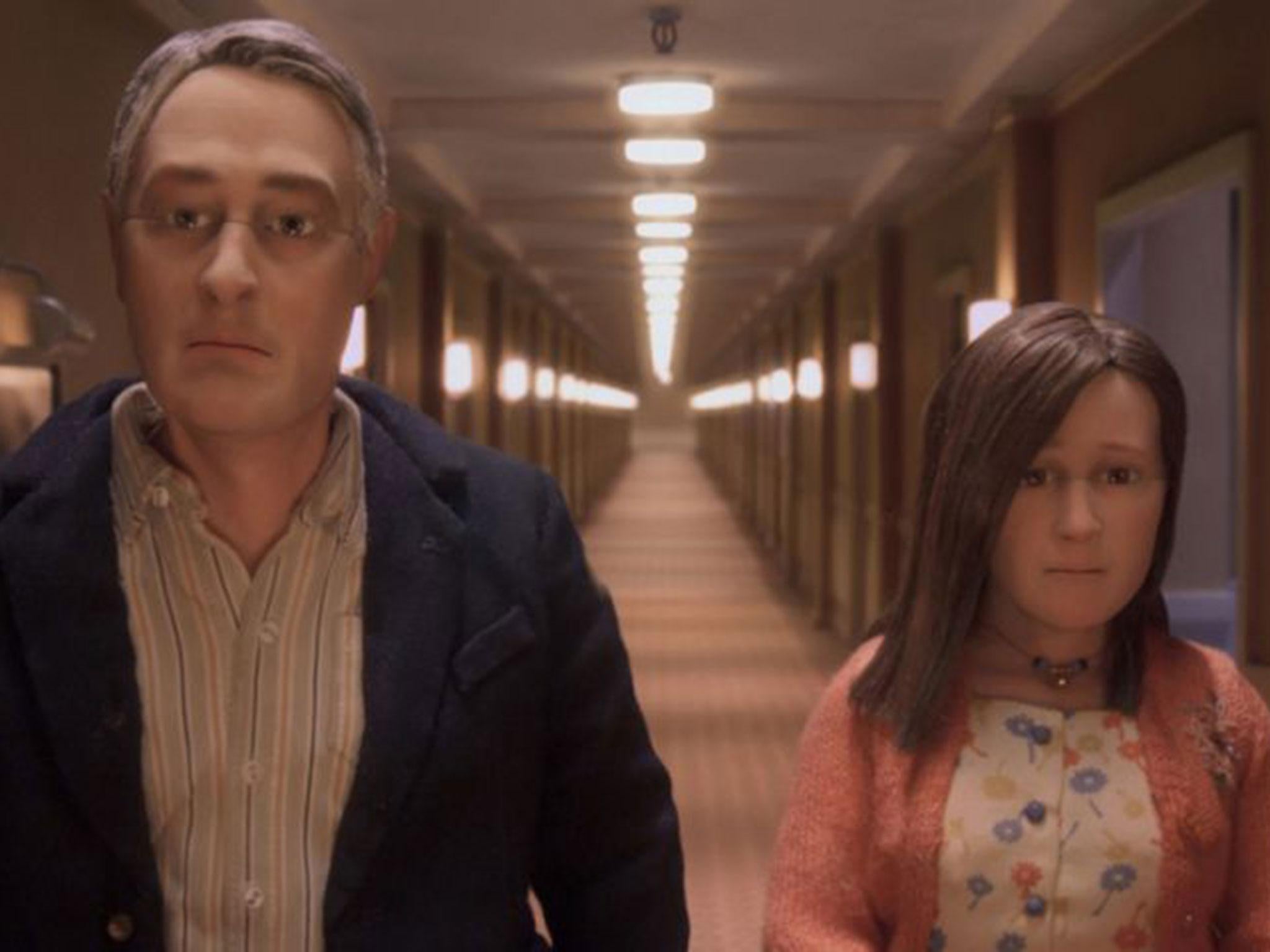 Heartache hotel: David Thewlis voices Michael and Jennifer Jason Leigh voices Lisa in ‘Anomalisa’