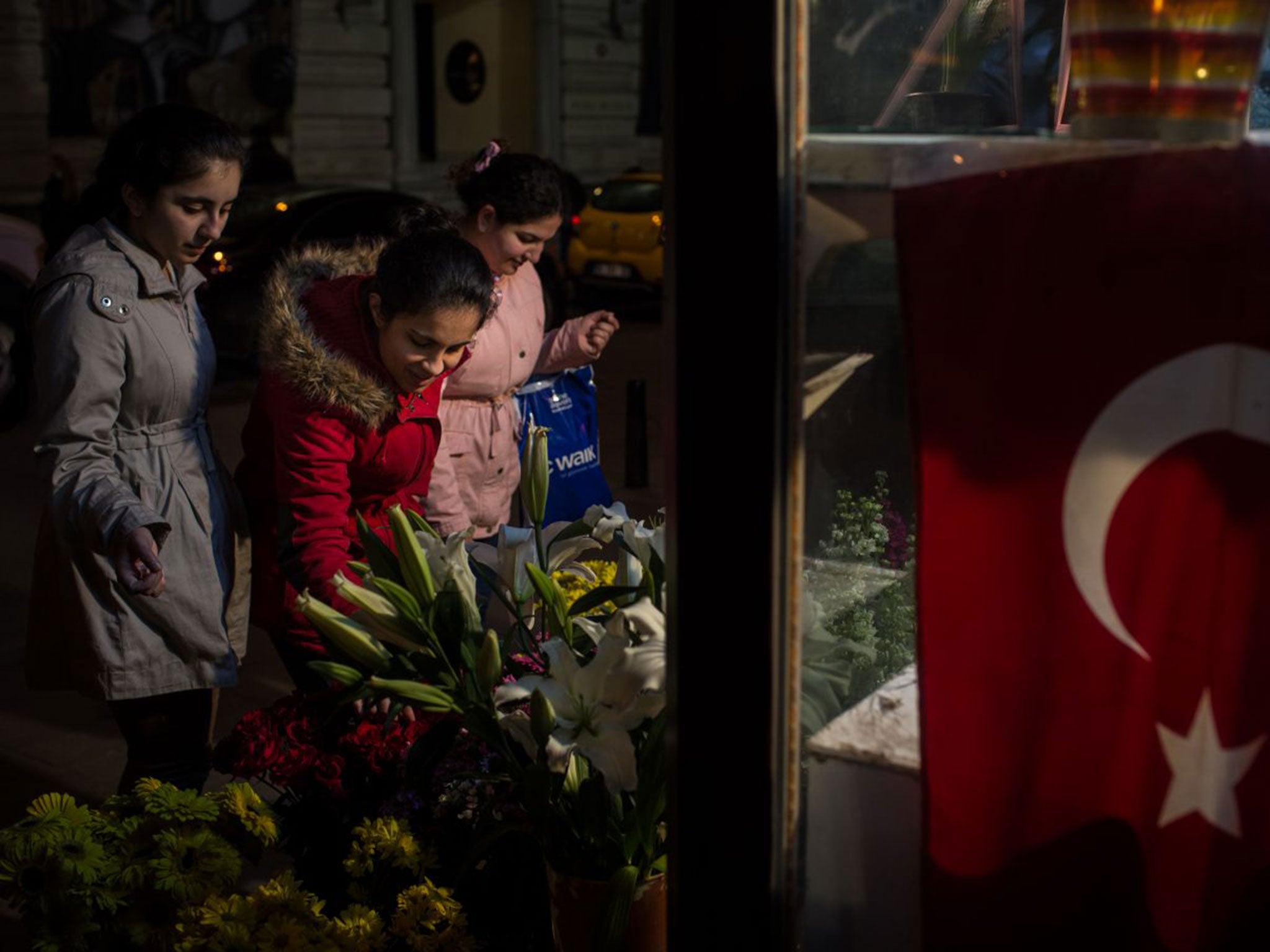 These refugees in Istanbul are among the millions of Syrians who have fled across the border with Turkey since the start of the Syrian conflict four and a half years ago