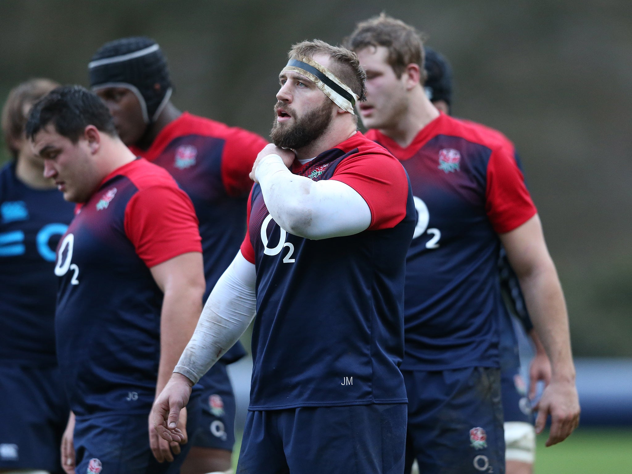 England prop Joe Marler