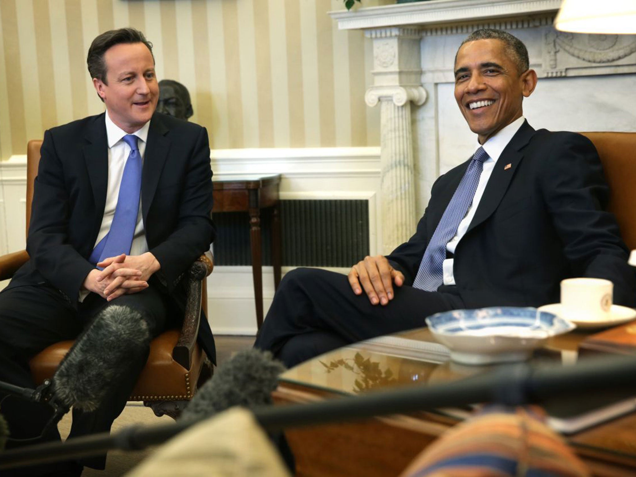 Barack Obama said David Cameron had risked damaging the ‘special relationship’