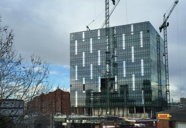 The new US Embassy, Nine Elms, London