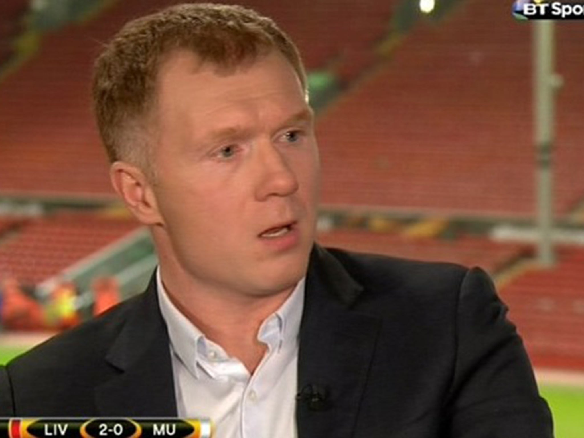 Paul Scholes has spoken about rivals Arsenal