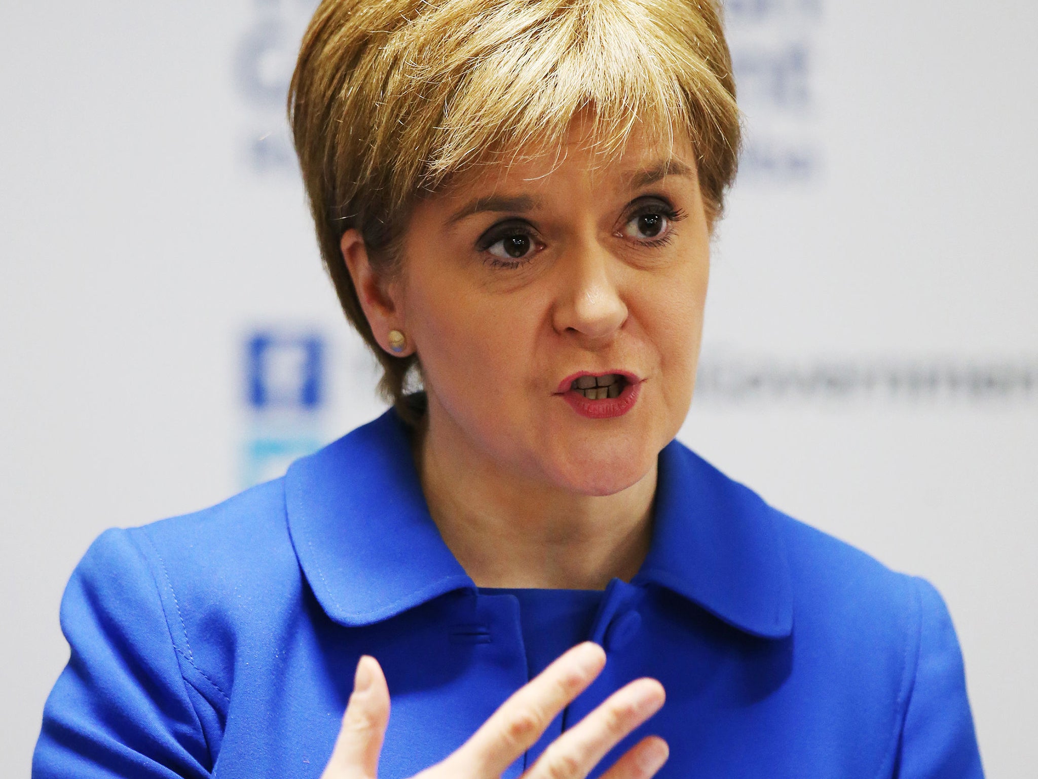 The SNP leader will make the pledge when she addresses her party's spring conference in Glasgow on Saturday afternoon.