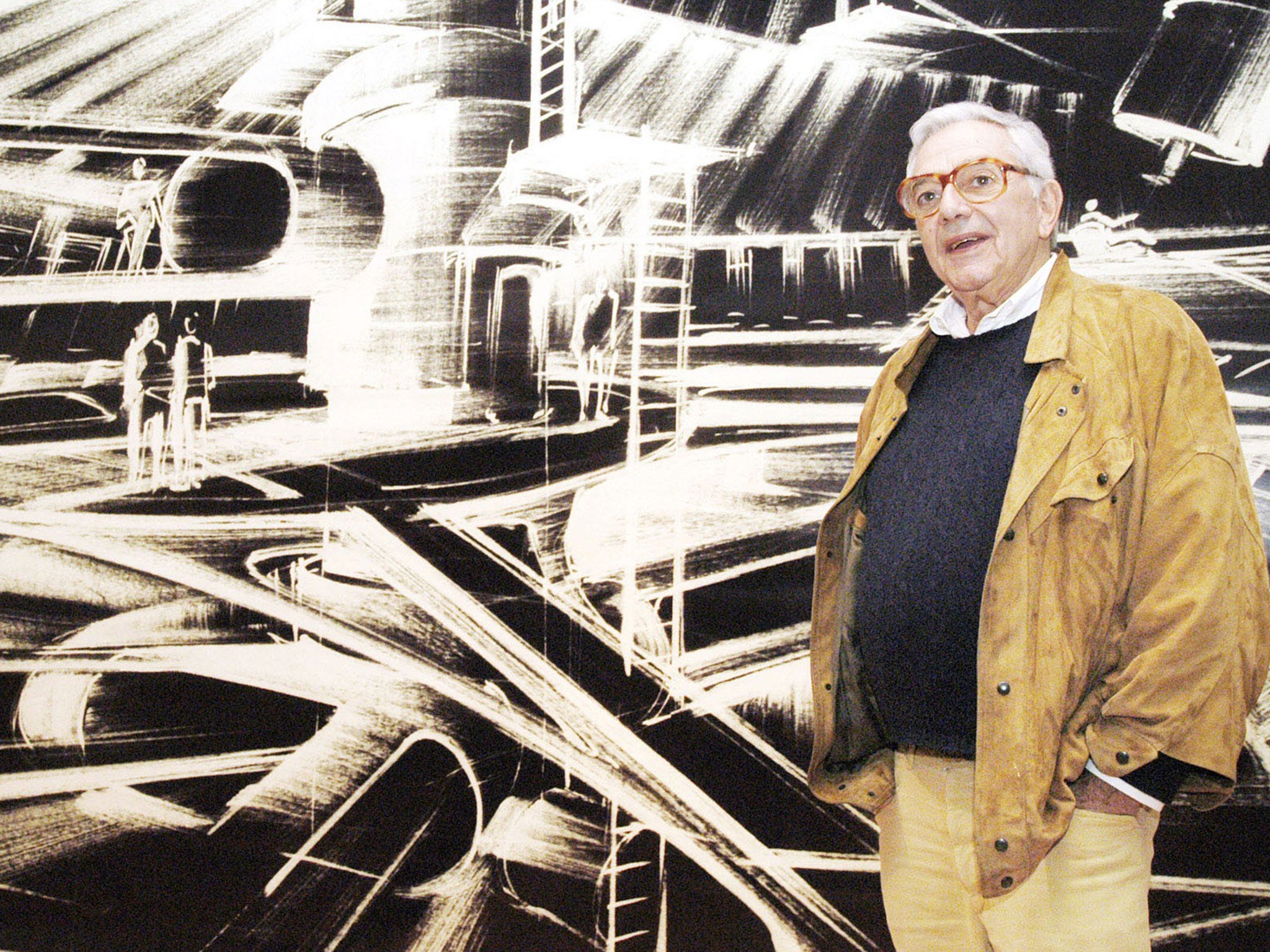 Adam at the ‘James Bond – Berlin – Hollywood’ exhibition in Berlin in 2002