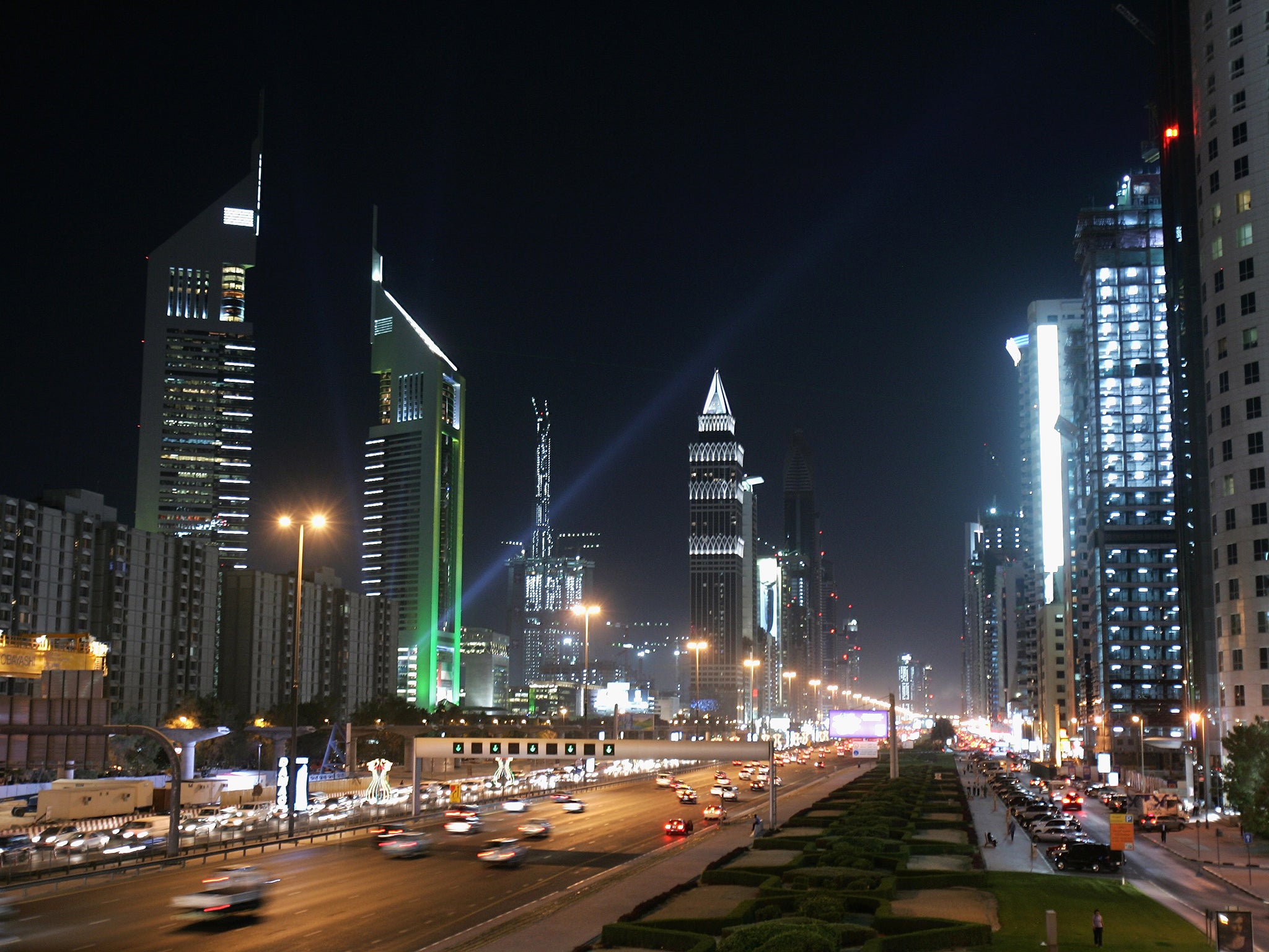 Dubai is not a city geared to handle extreme weather (Getty)