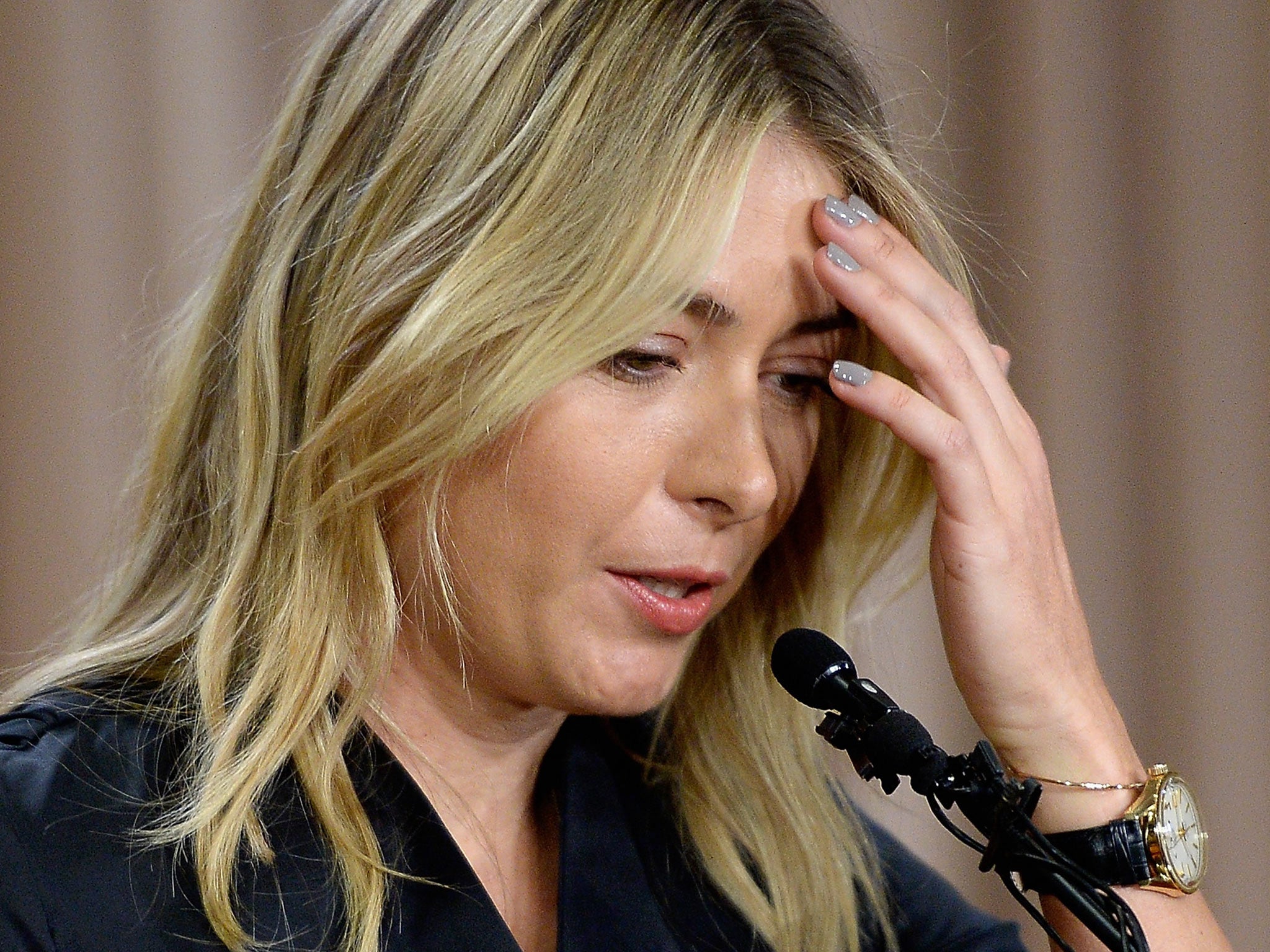 Maria Sharapova confesses to failing a drug test