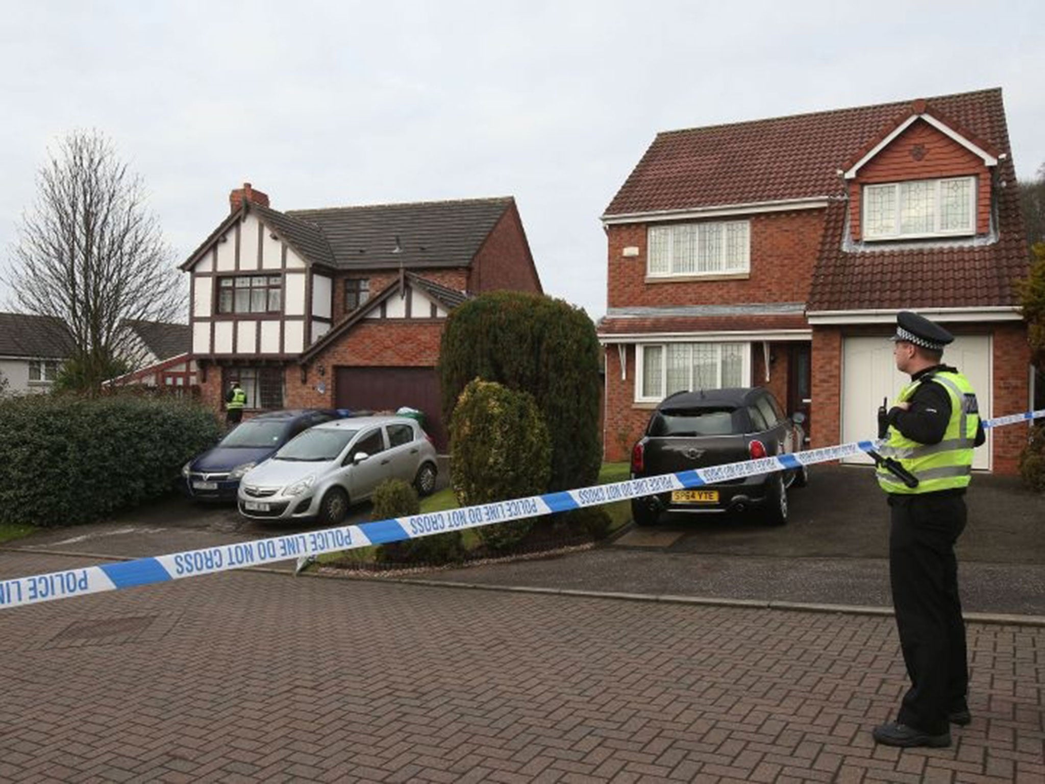 Emergency services were called to the scene in Dalgety Bay at around 8.20am on Saturday after the brothers were found