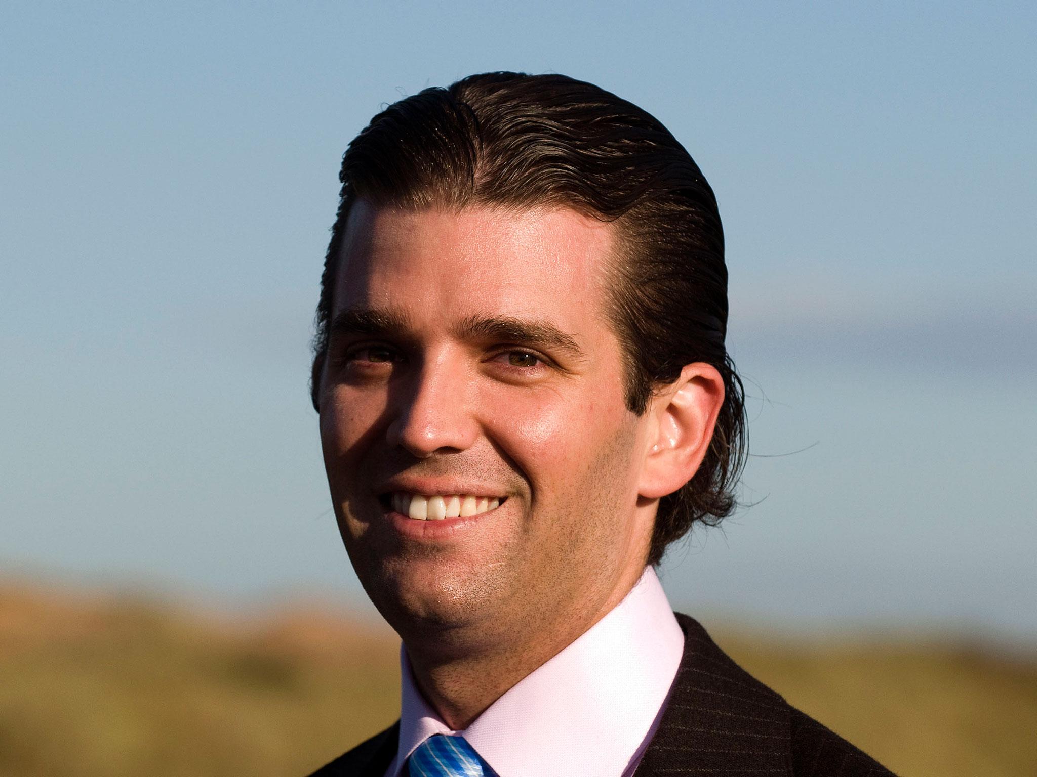 Donald Trump Junior is an avid hunter