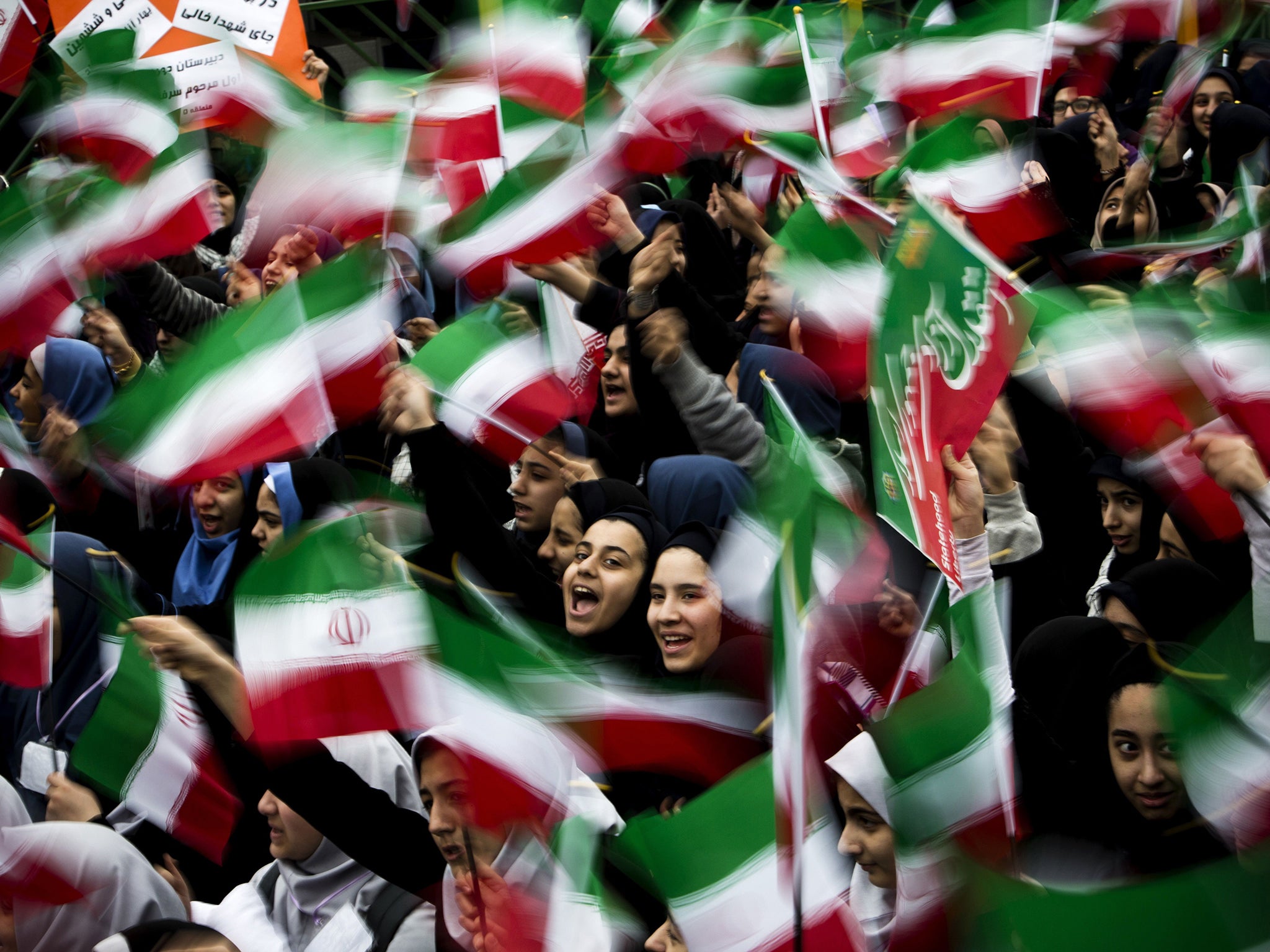 Predominantly Shiite Iran's sphere of influence has been extended