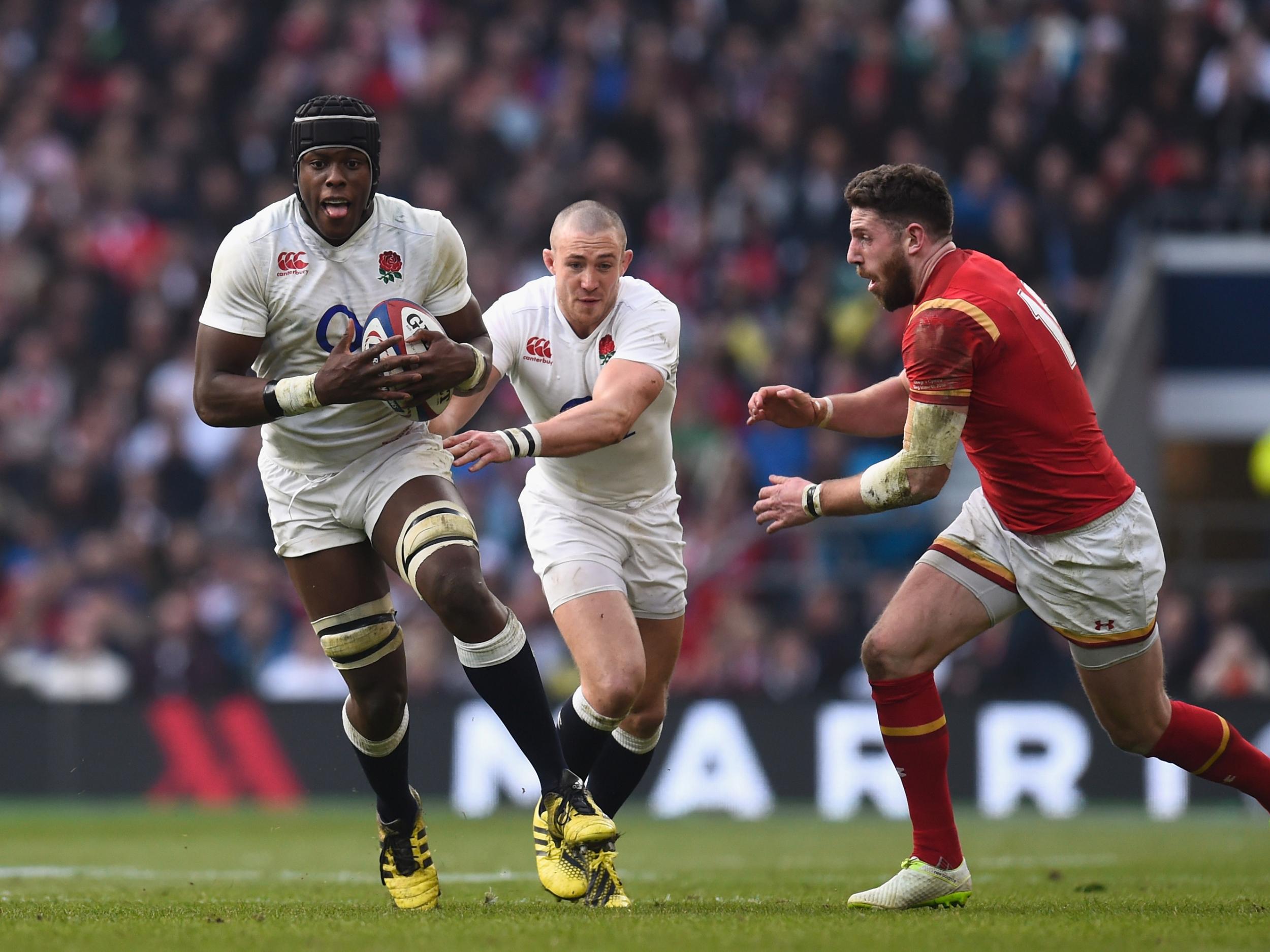 Maro Itoje produced a spellbinding performance against Wales