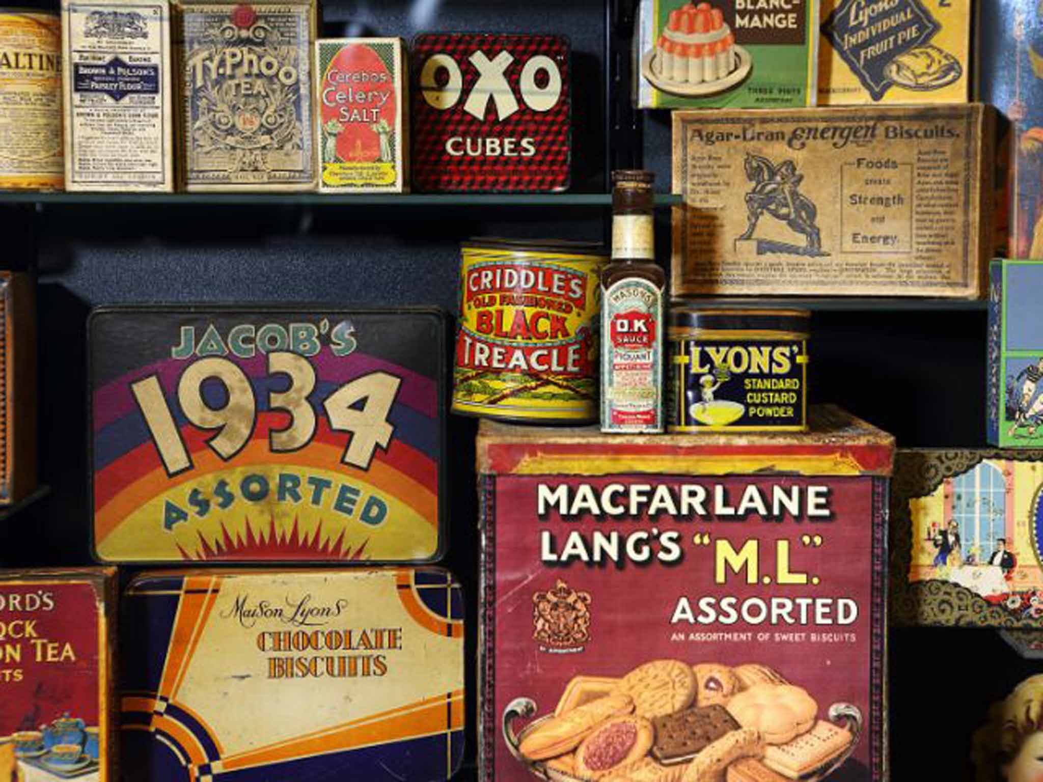 &#13;
The museum exhibits products from the Victorian era to the present&#13;