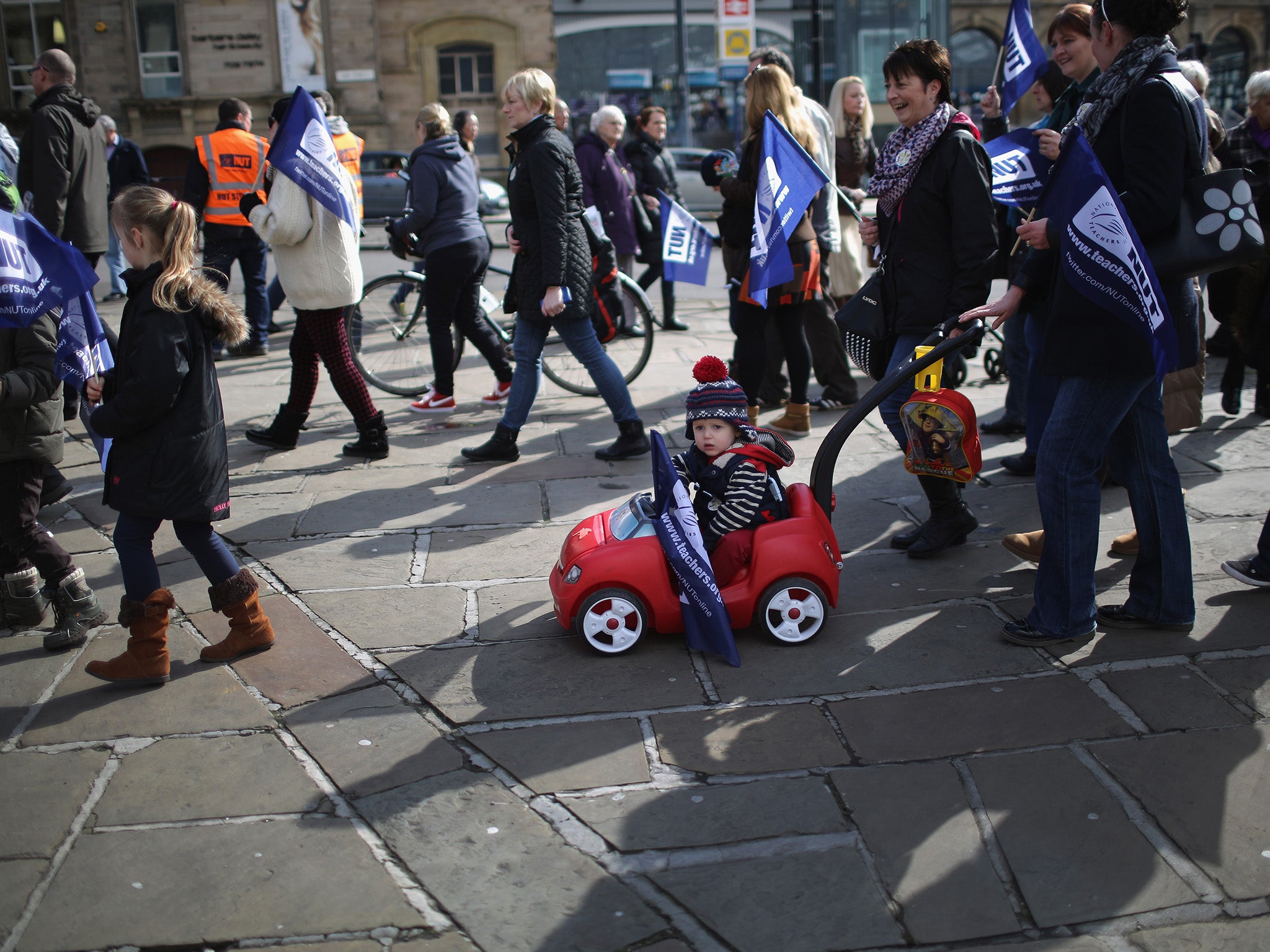 The Government argued the strike was unlawful because it was 'politically motivated'