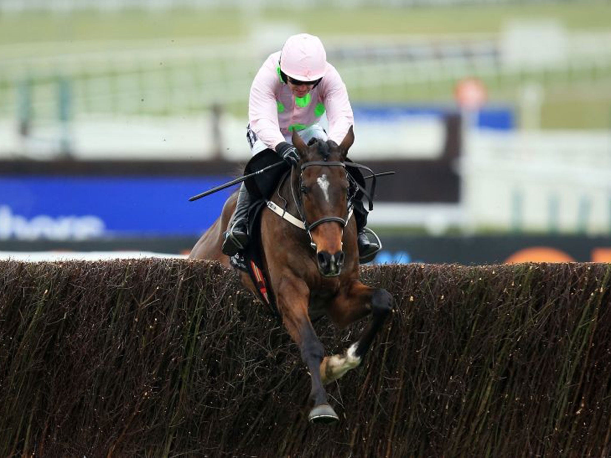 Ruby Walsh rides Douvan to victory in the Arkle Challenge Trophy