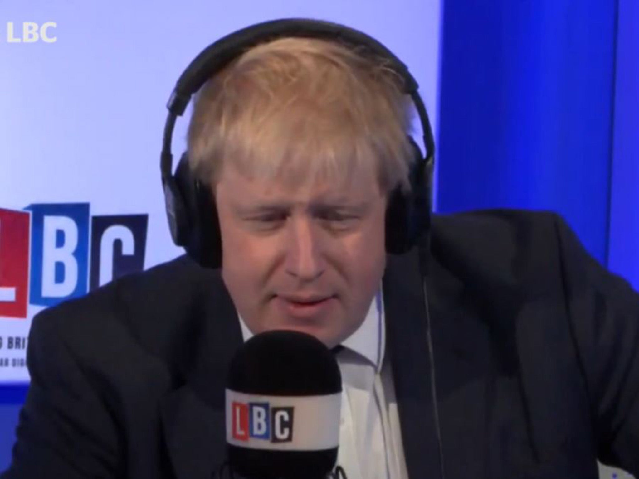 OUT: Boris Johnson dismissed claims he choose to back Brexit for personal gain